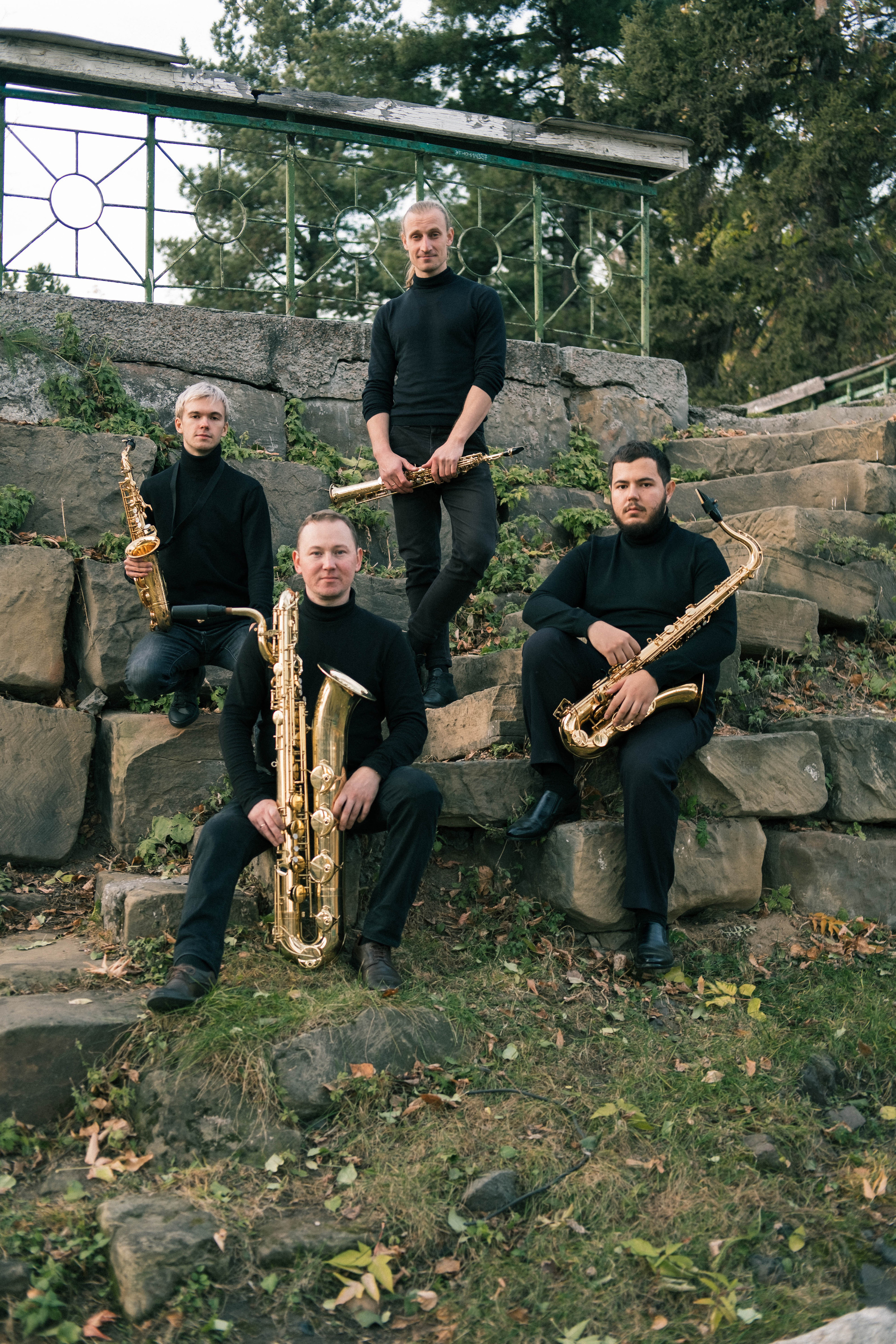Квартет саксофонистов. Фотограф в Иркутске Анна Мирошникова