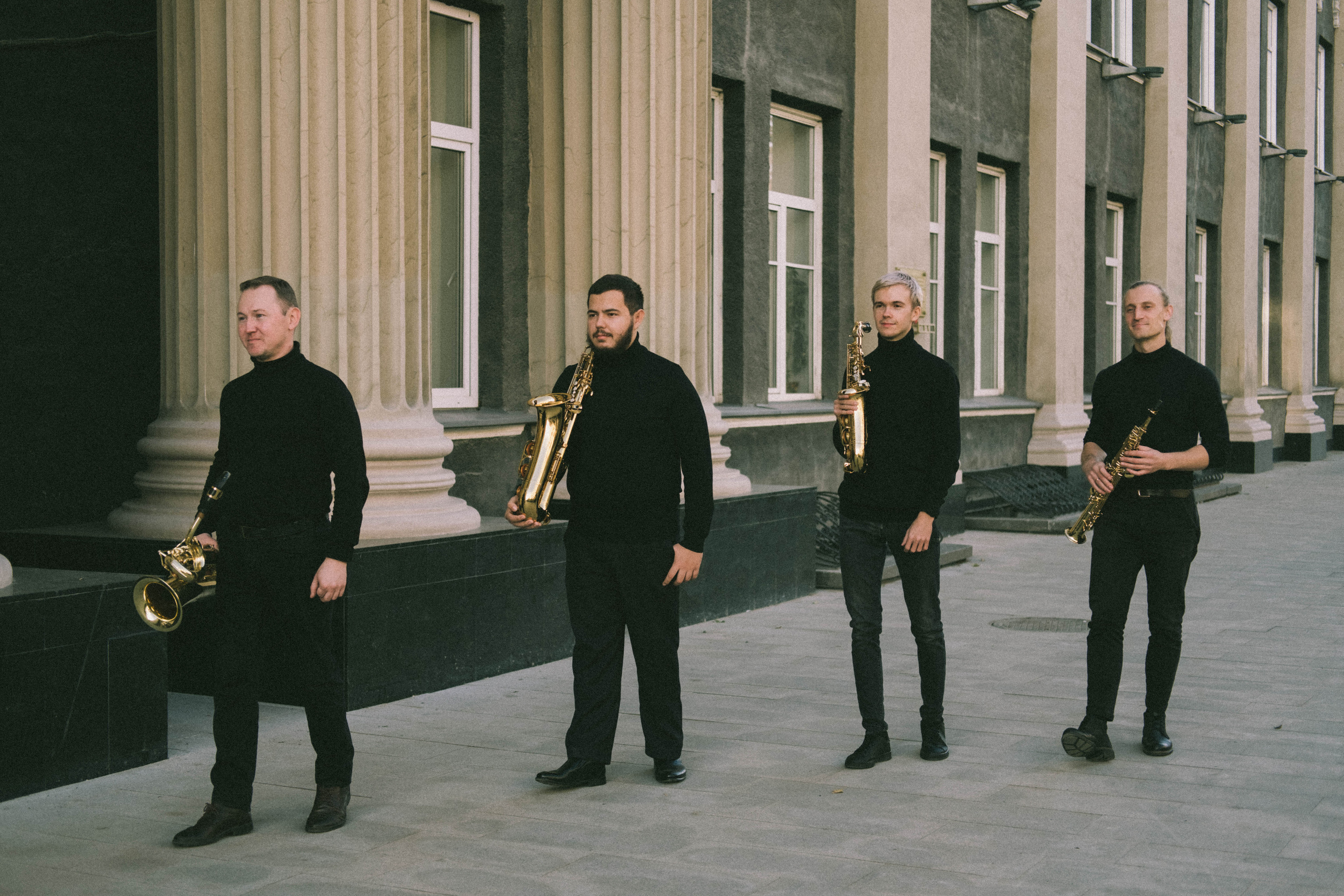 Квартет саксофонистов. Фотограф в Иркутске Анна Мирошникова