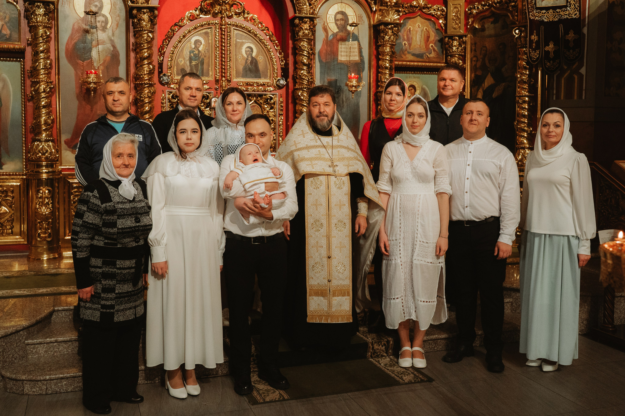 Крещение Матвея. Семейный фотограф • Домашние съемки в Нижнем Новгороде