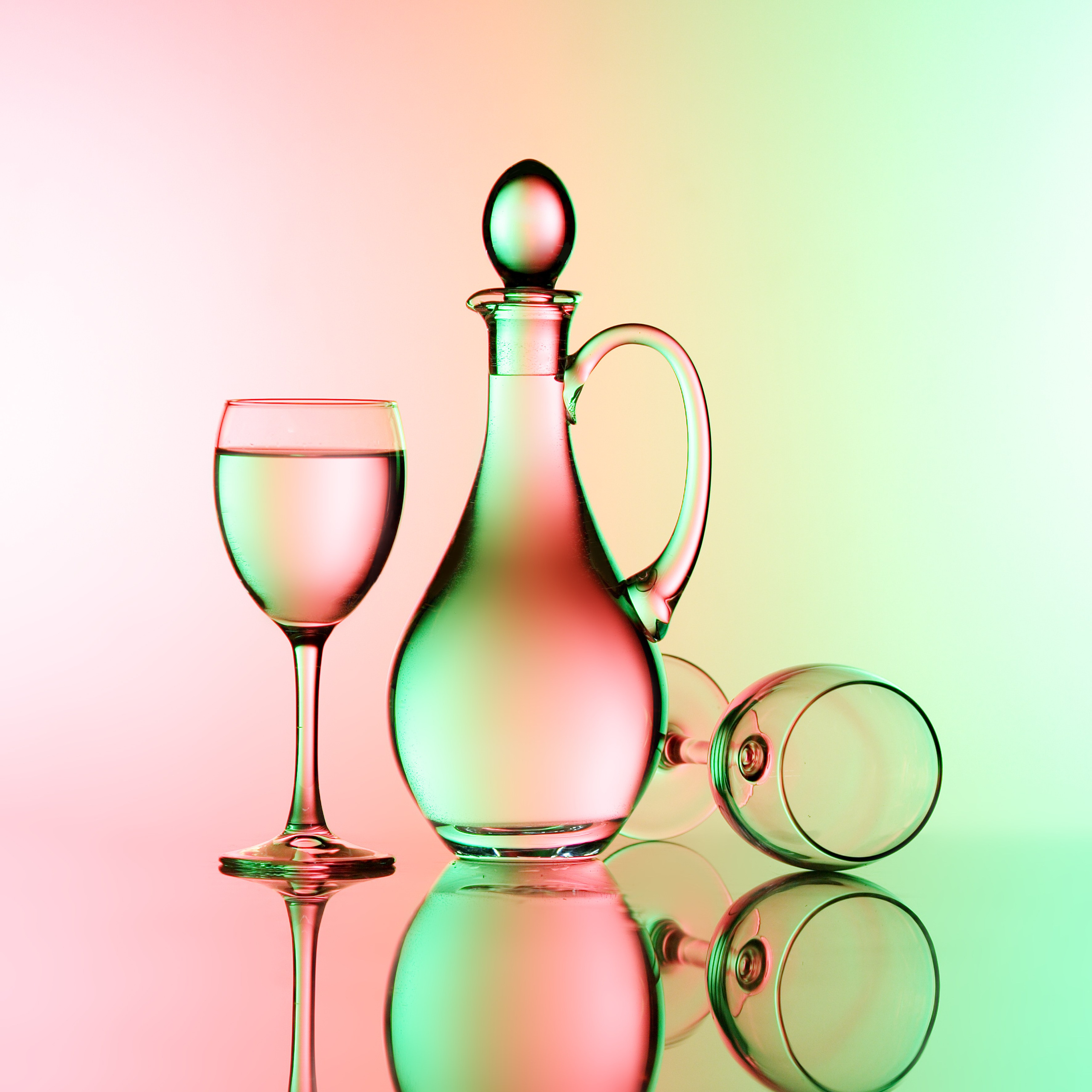 Рекламные фото. Стекло. Фотограф Мария Кольцова