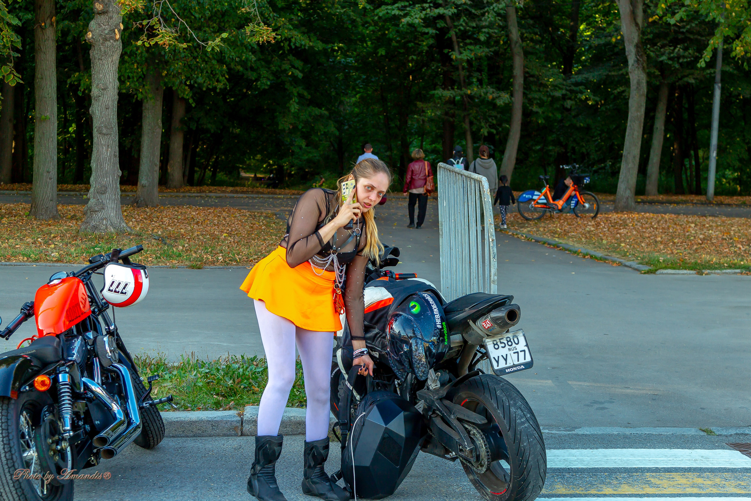 ЗАкрытие мотосезона 2024. Репортажная съемка в Москве и области. Анималистика