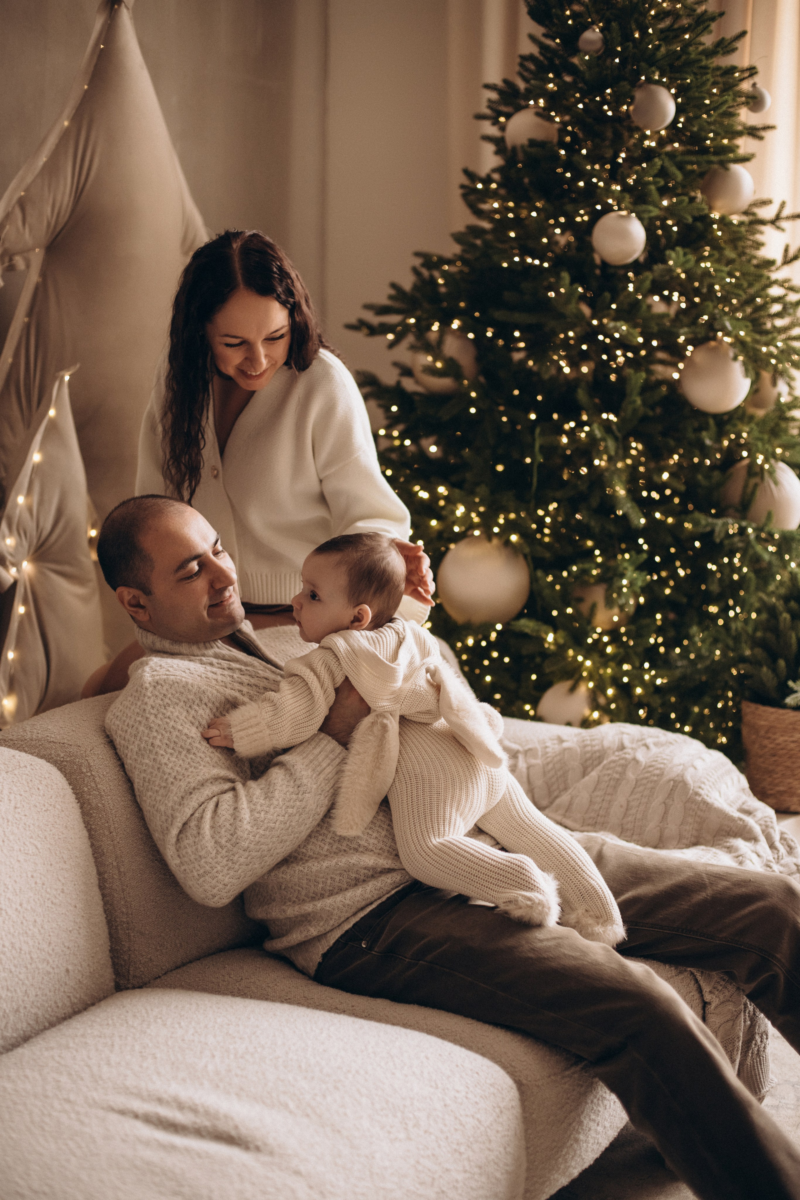 Самый первый Новый год. Семейный и детский фотограф в Краснодаре Катя Гор