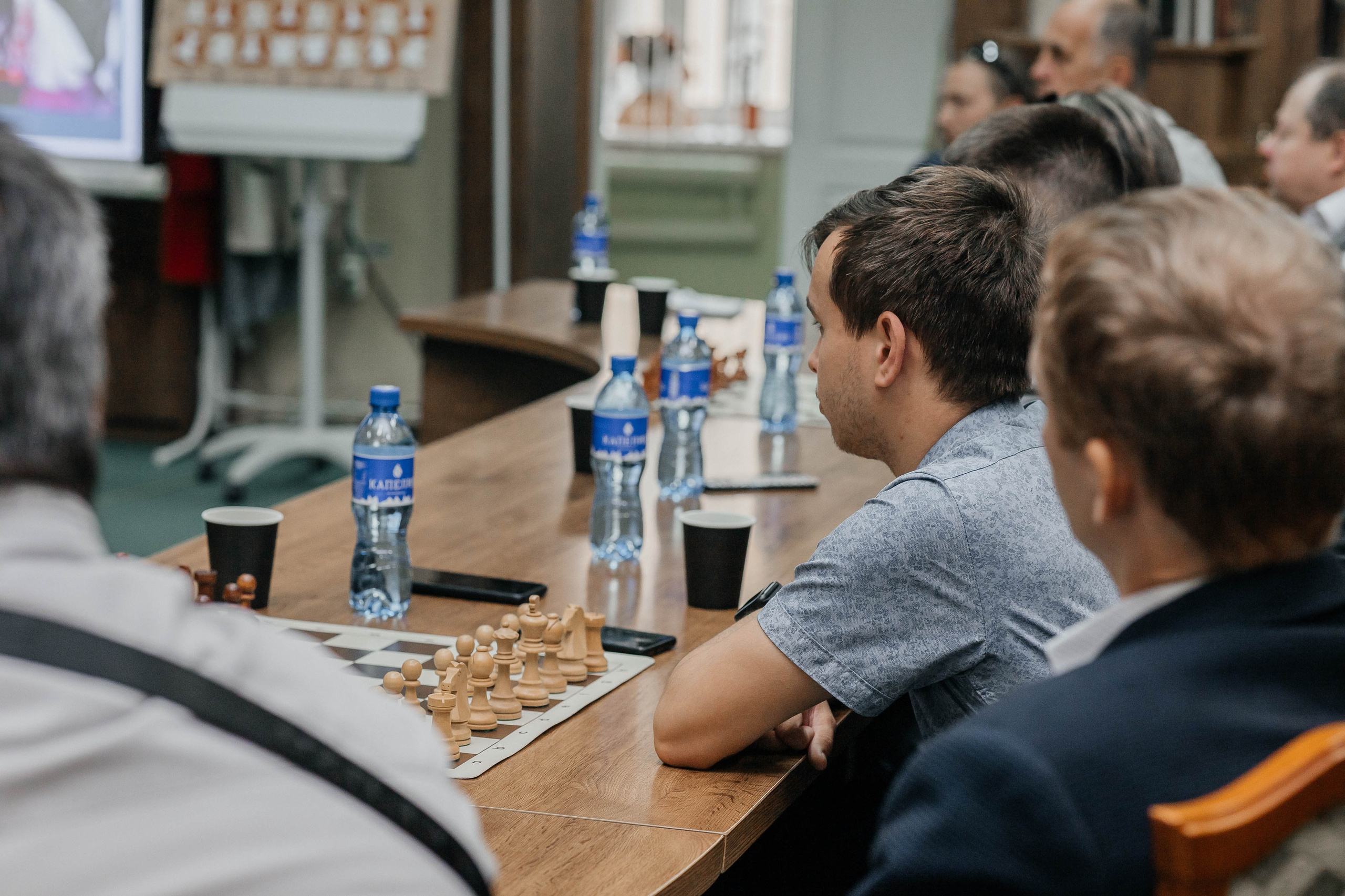 Награждение шахматной федерации