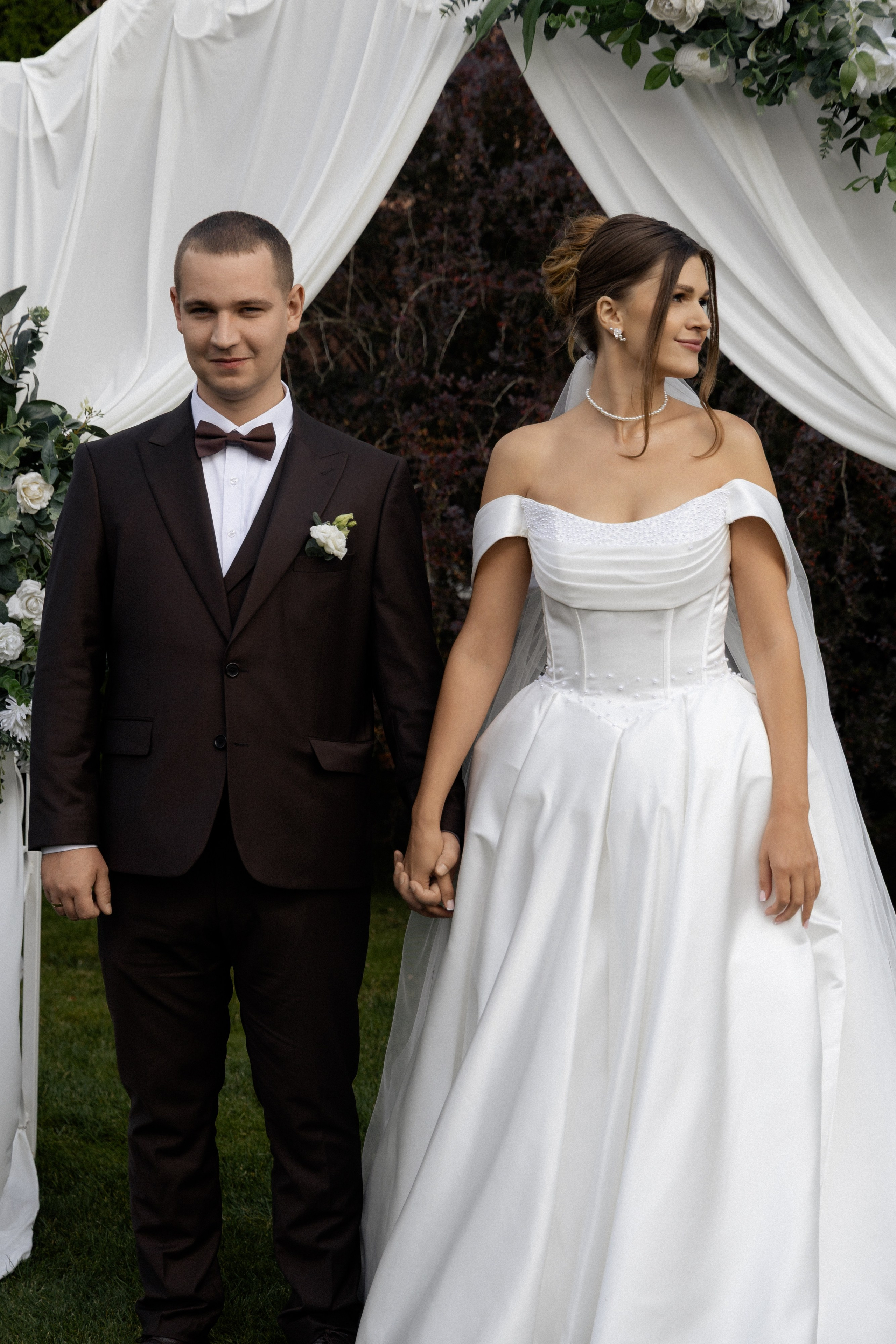 Свадебная фотосессия Анастасии и Игоря в Усадьбе Легенда. Свадебный фотограф в Минске/Беларуси Сергей Спиридонов