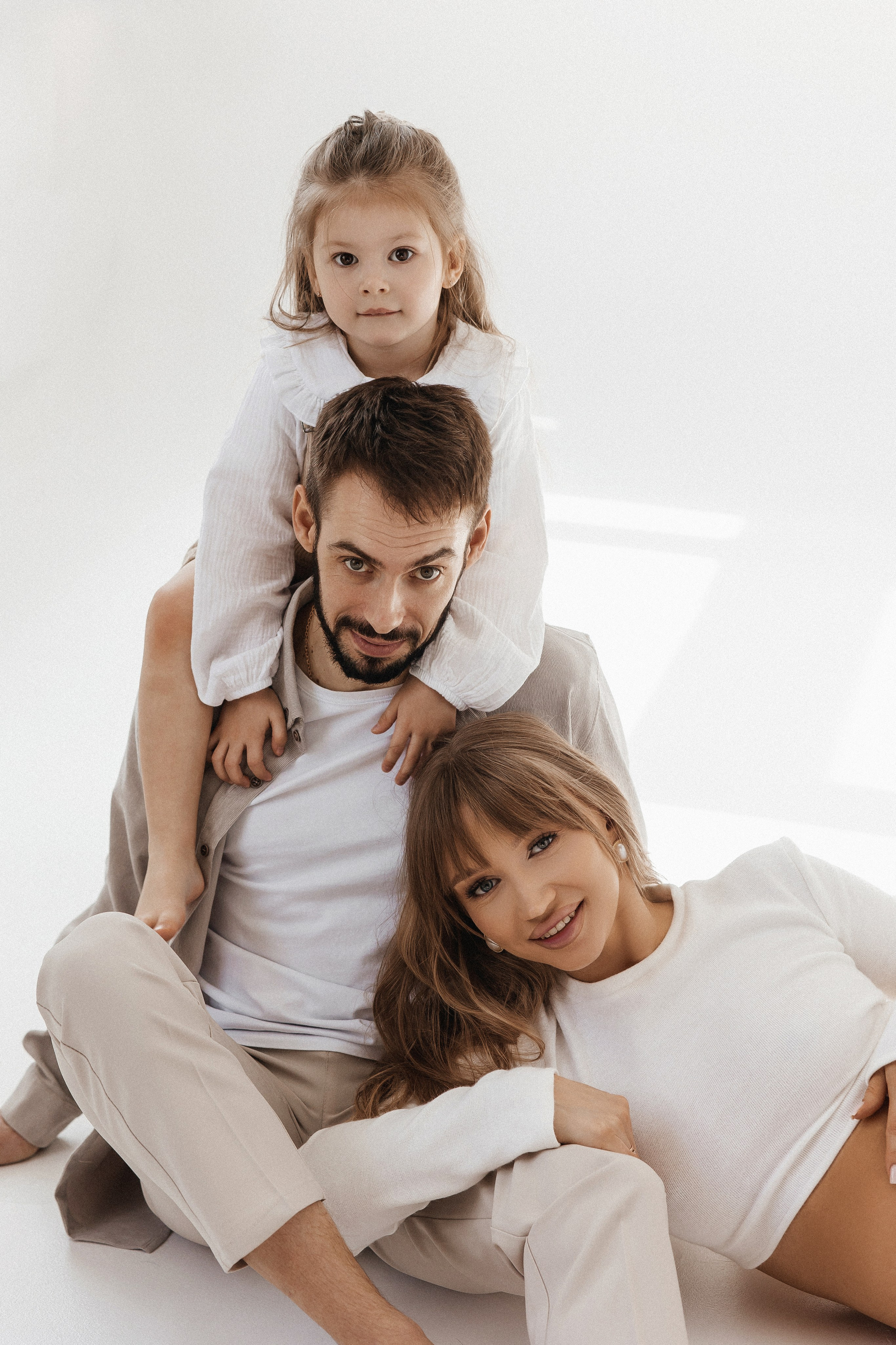 Анастасия с семьей