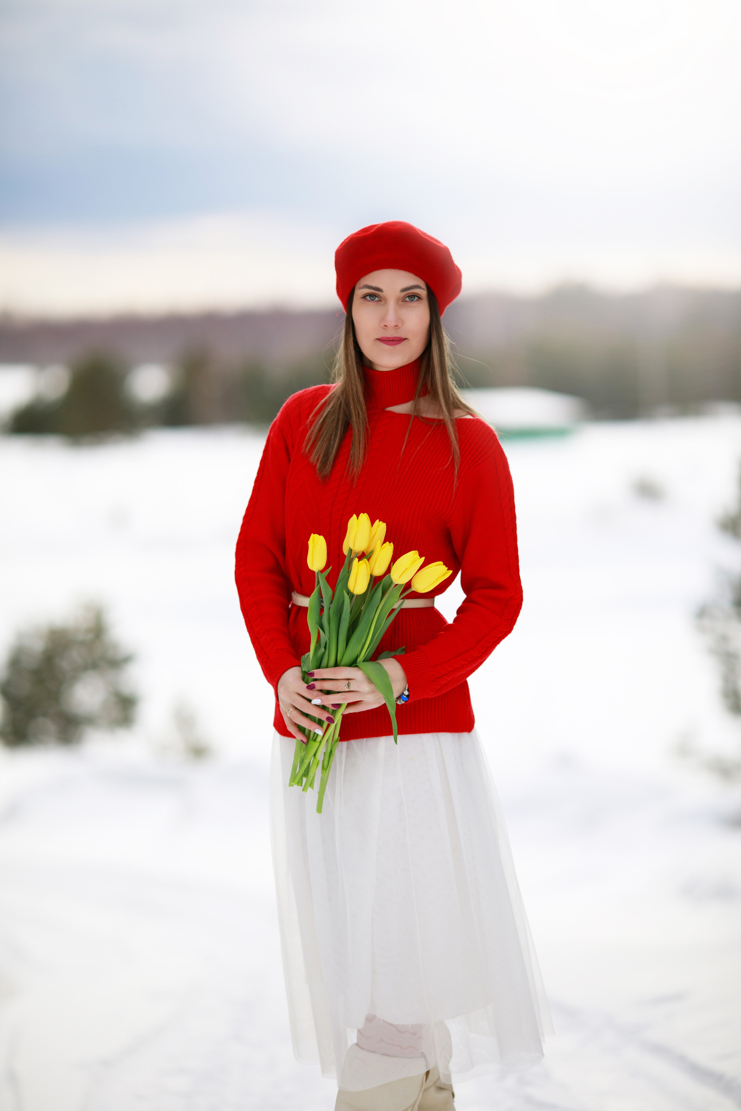 Весенняя съемка с тюльпанами. Olga.filippova.photo