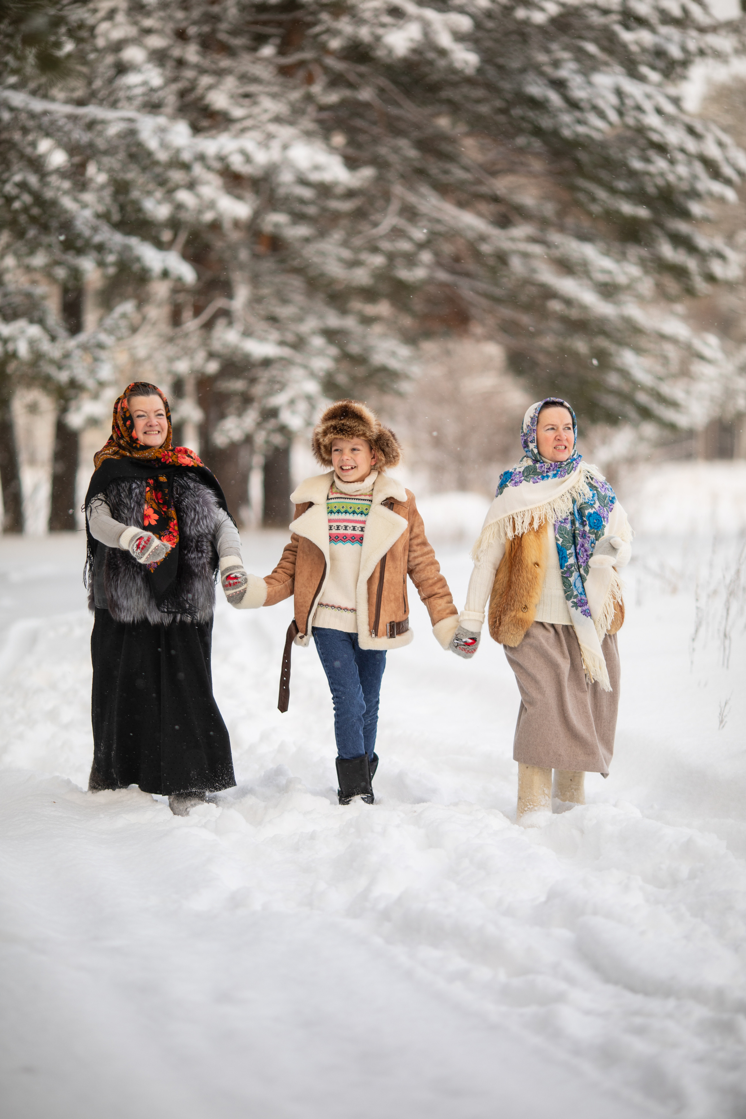 Внук и бабушки. Olga.filippova.photo