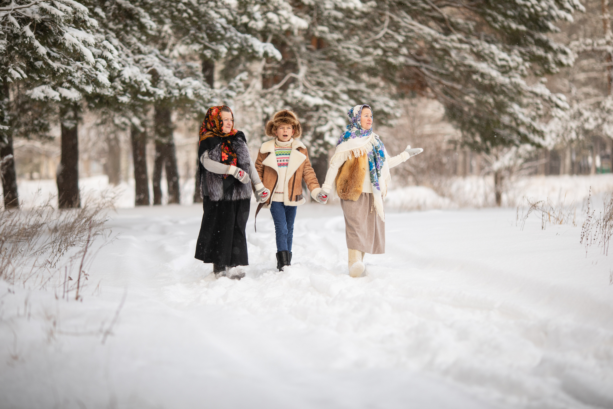 Внук и бабушки. Olga.filippova.photo