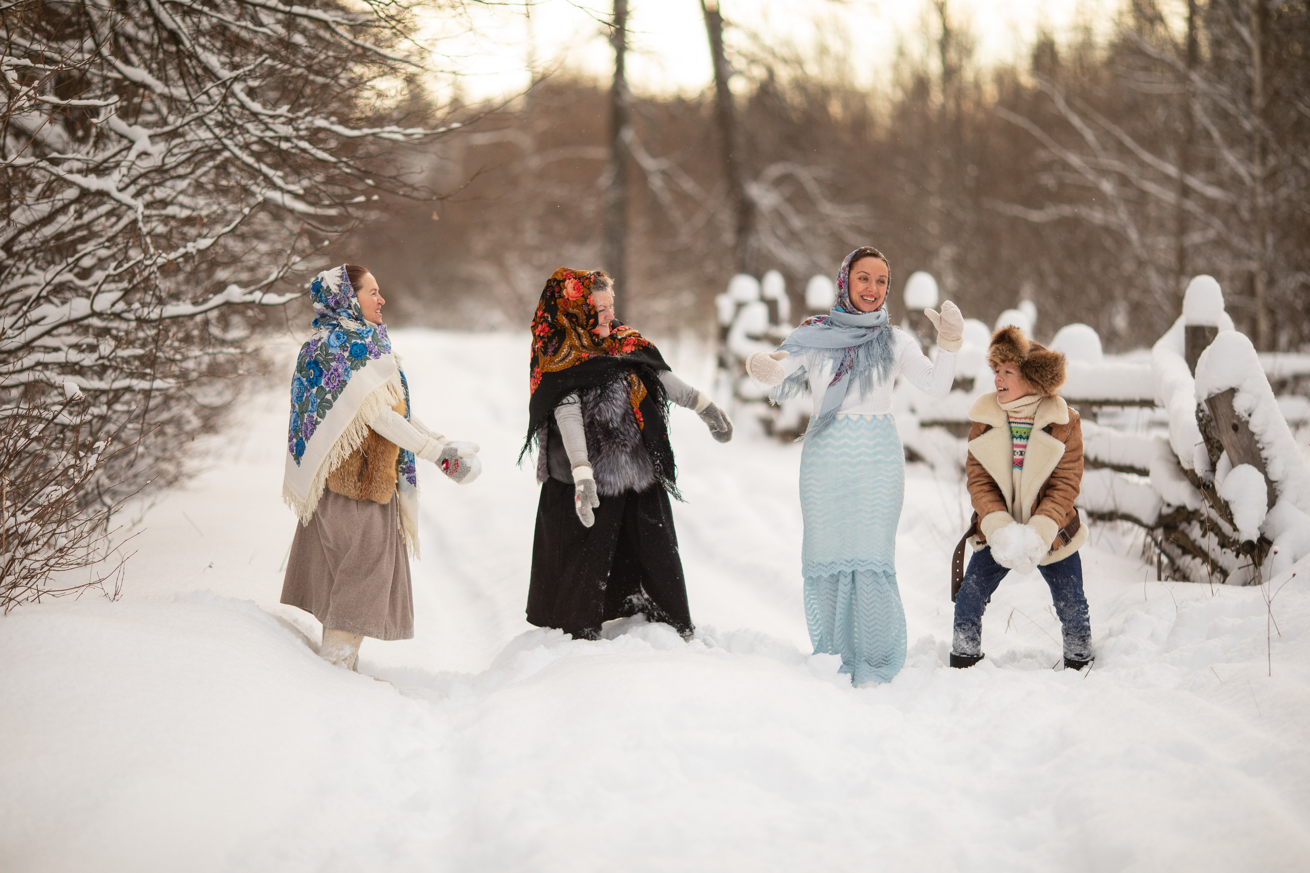 Внук и бабушки. Olga.filippova.photo