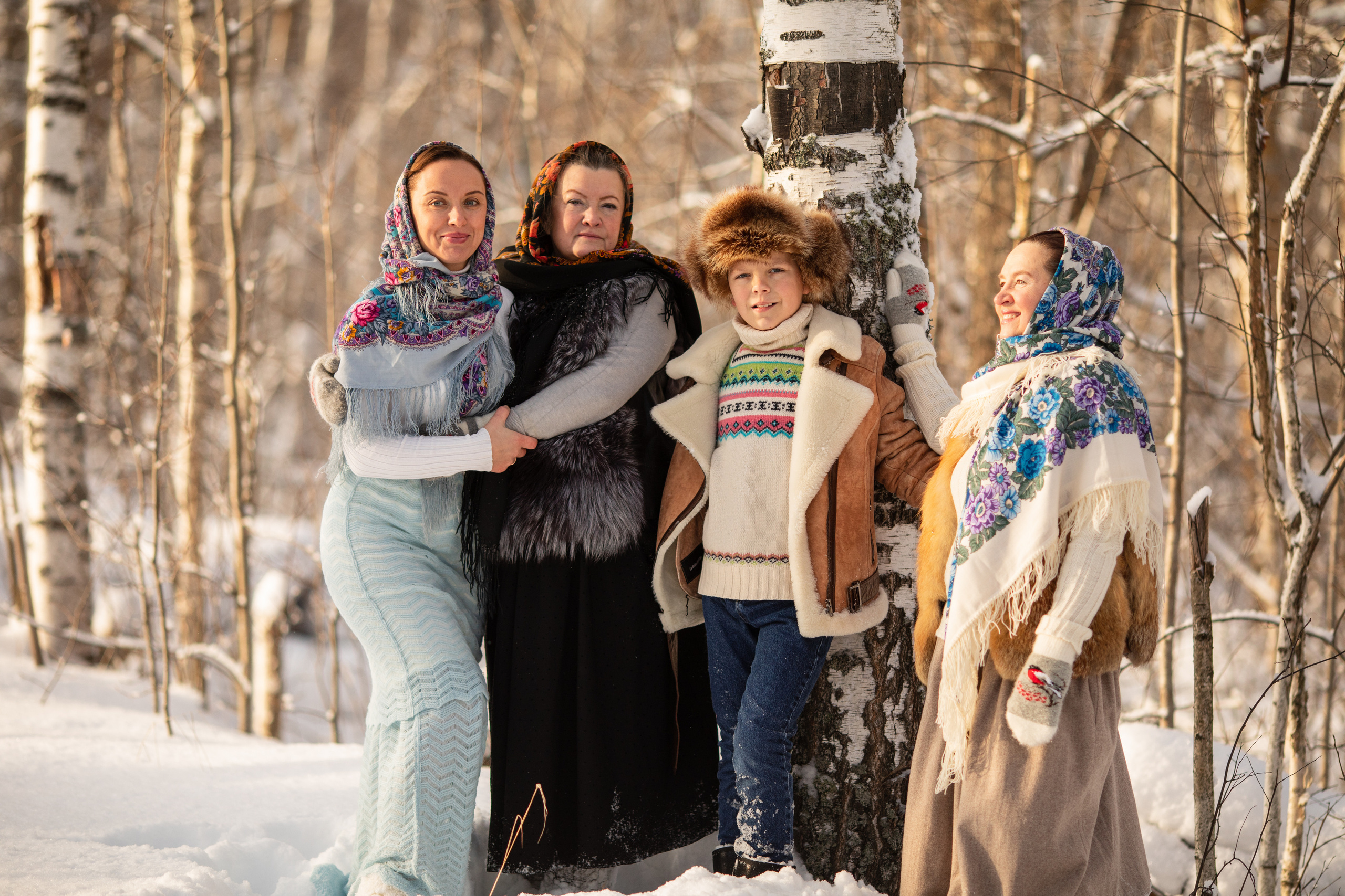 Внук и бабушки. Olga.filippova.photo