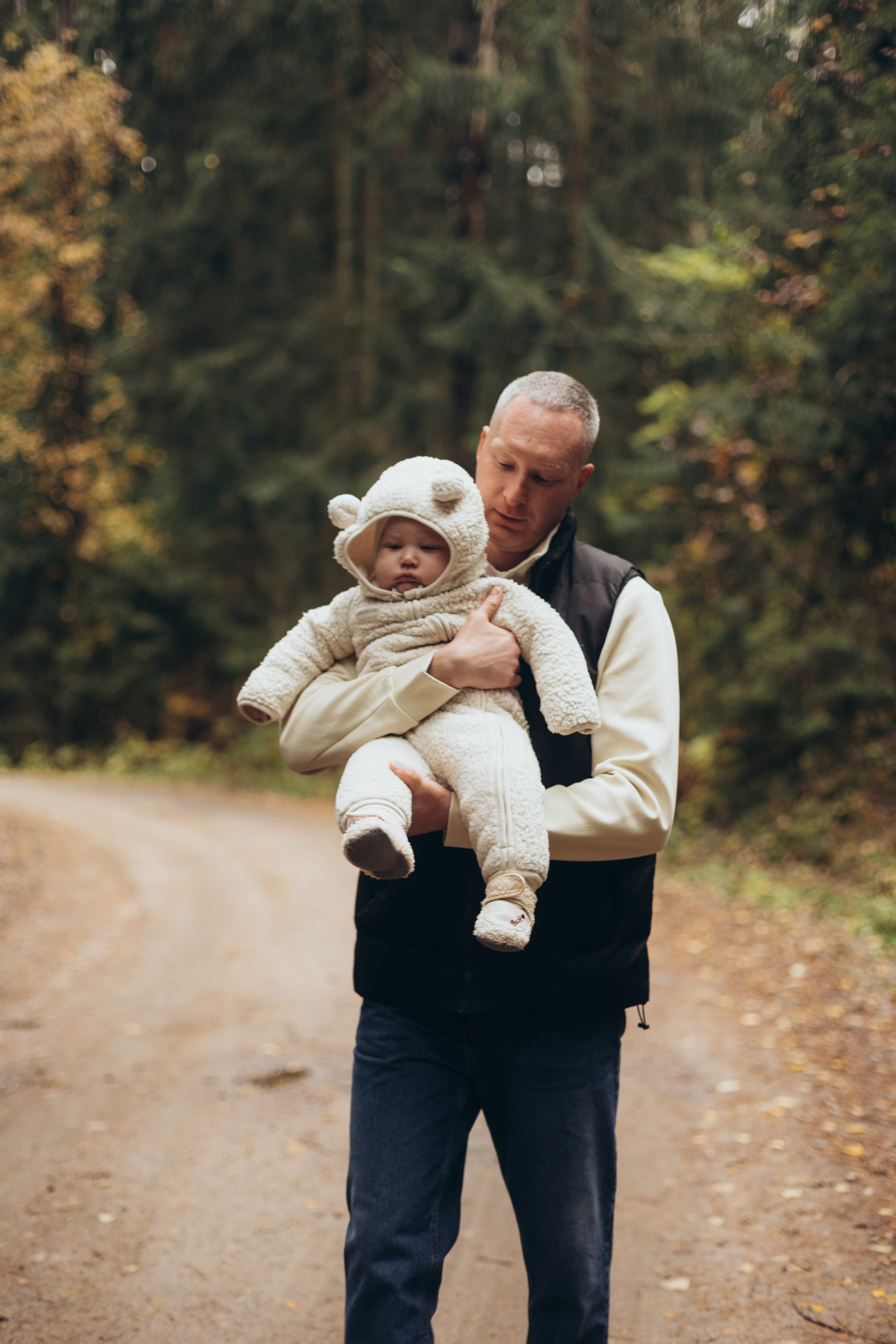 В осеннем лесу. Фотограф из Петербурга