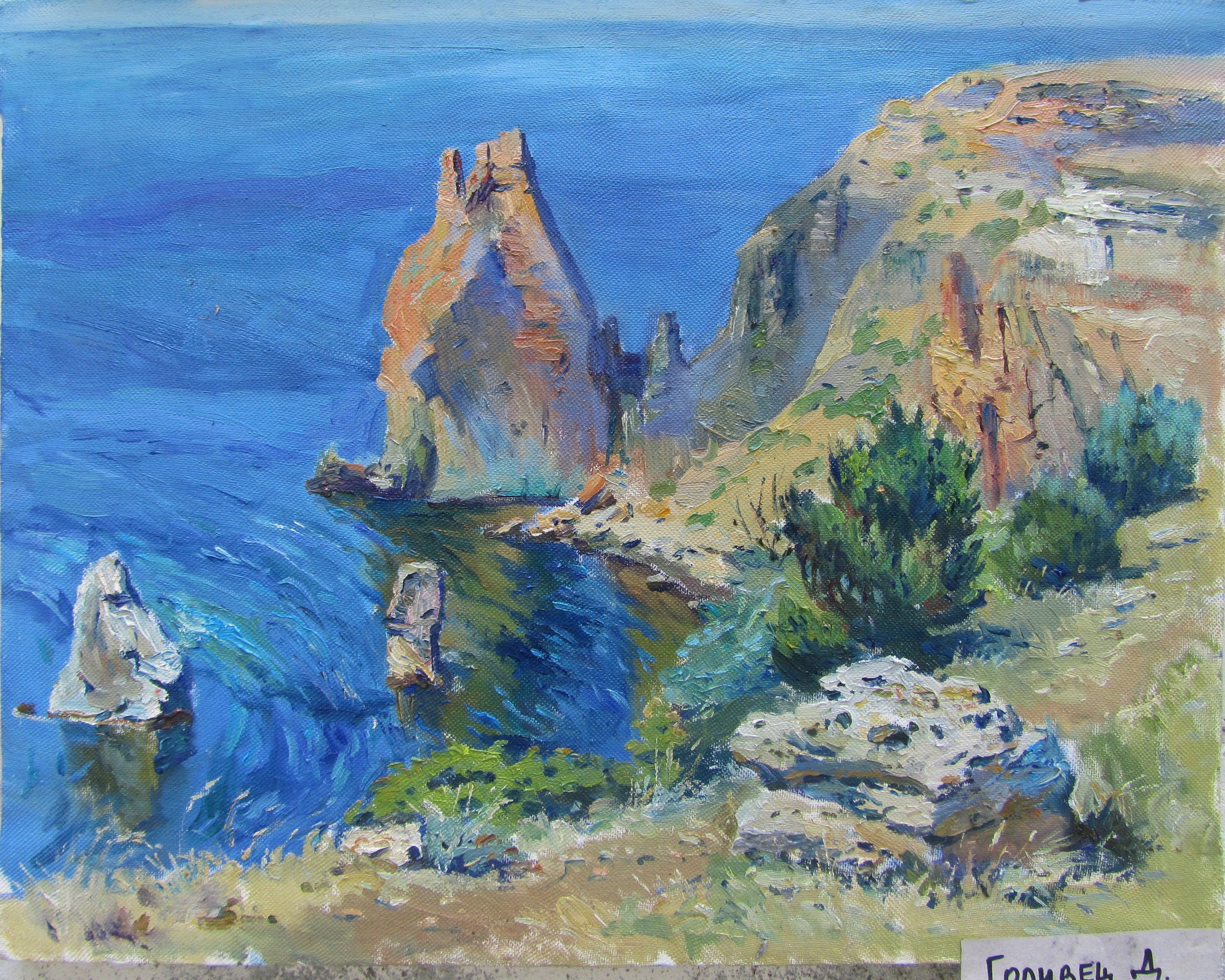 Пейзажи. Голивец Денис дальневосточный художник-творец в Санкт-Петербурге