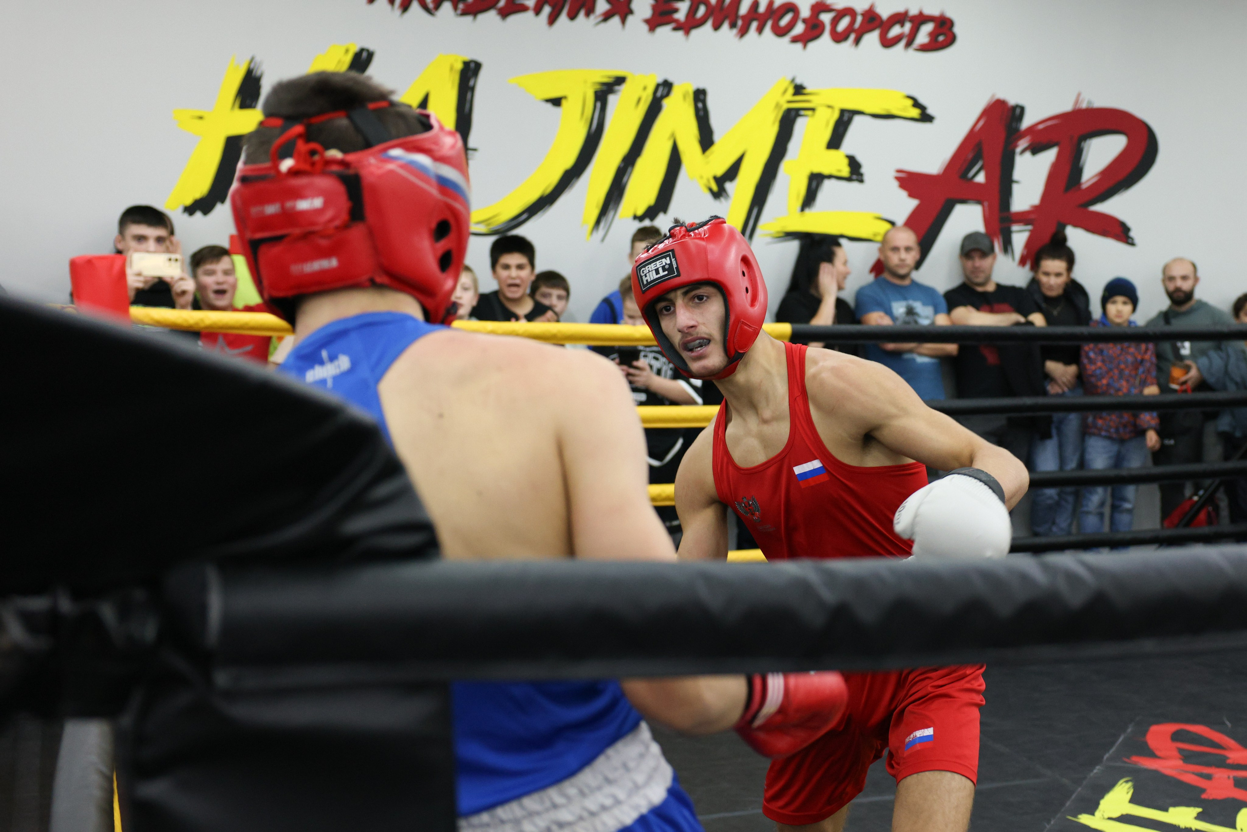 Открытый ринг «кубок ООО «ТЭК НеваСпецТяж». Фотограф Александр Заломаев