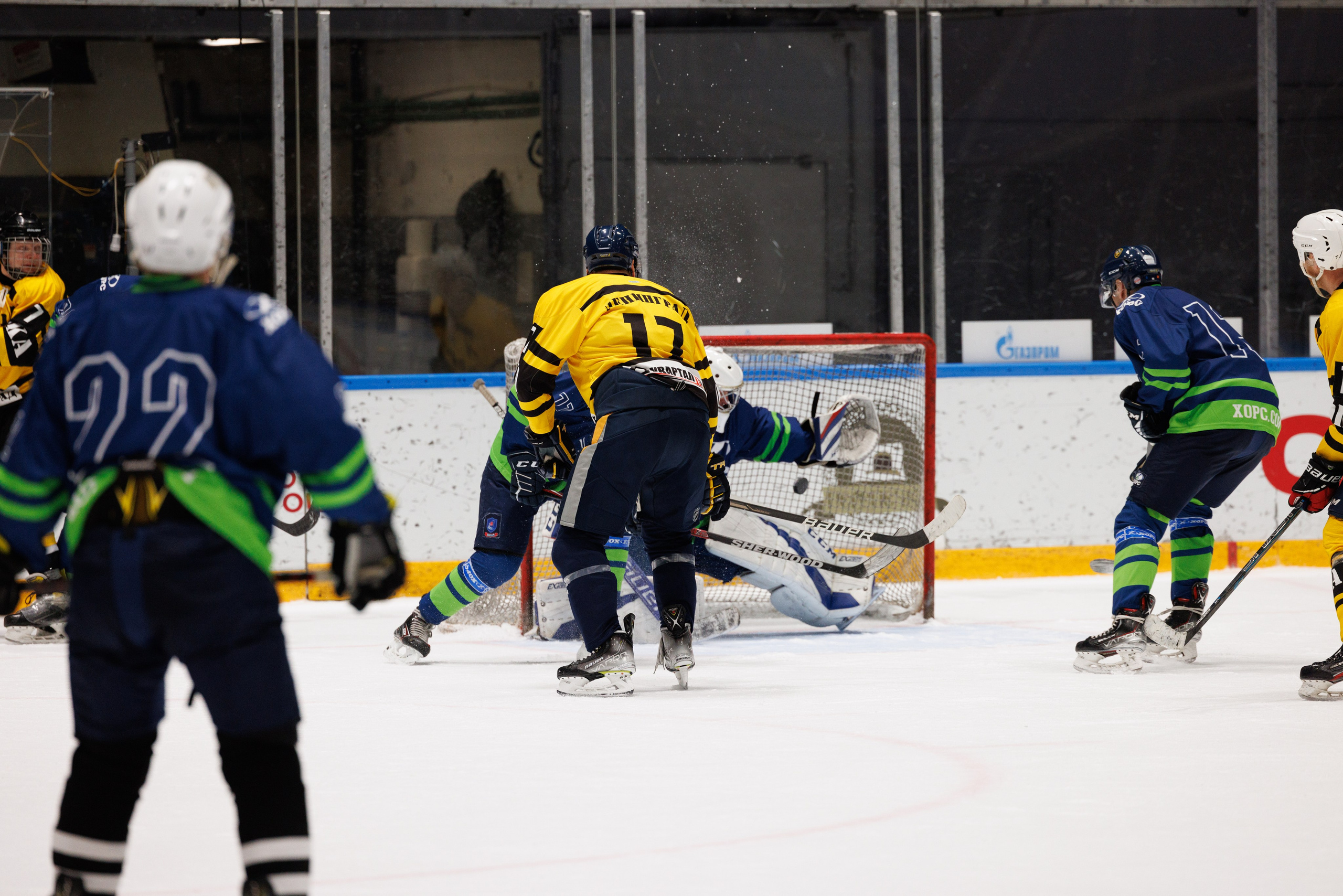 НХЛ (40+) Ижорец — Хорс 3-3. Фотограф Александр Заломаев