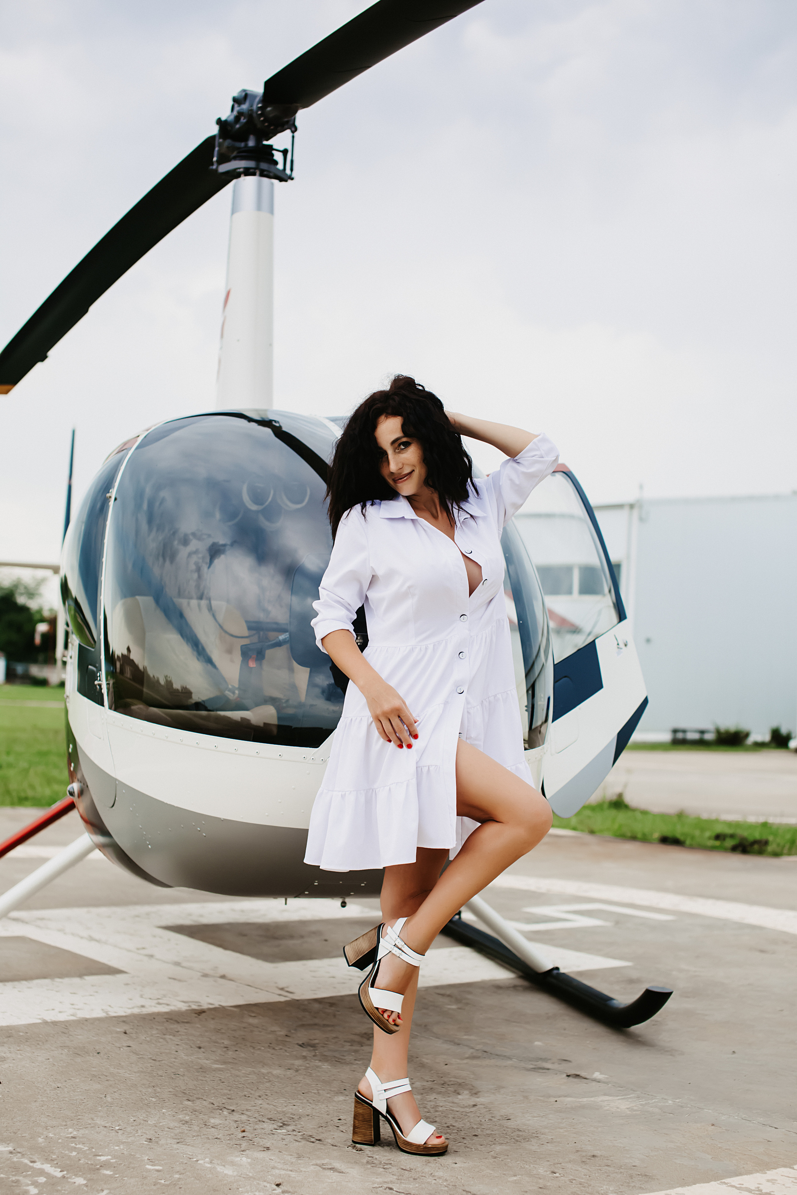 Вертолёт. Свадебный и семейный фотограф/видеограф в Краснодаре Наталья Осинская