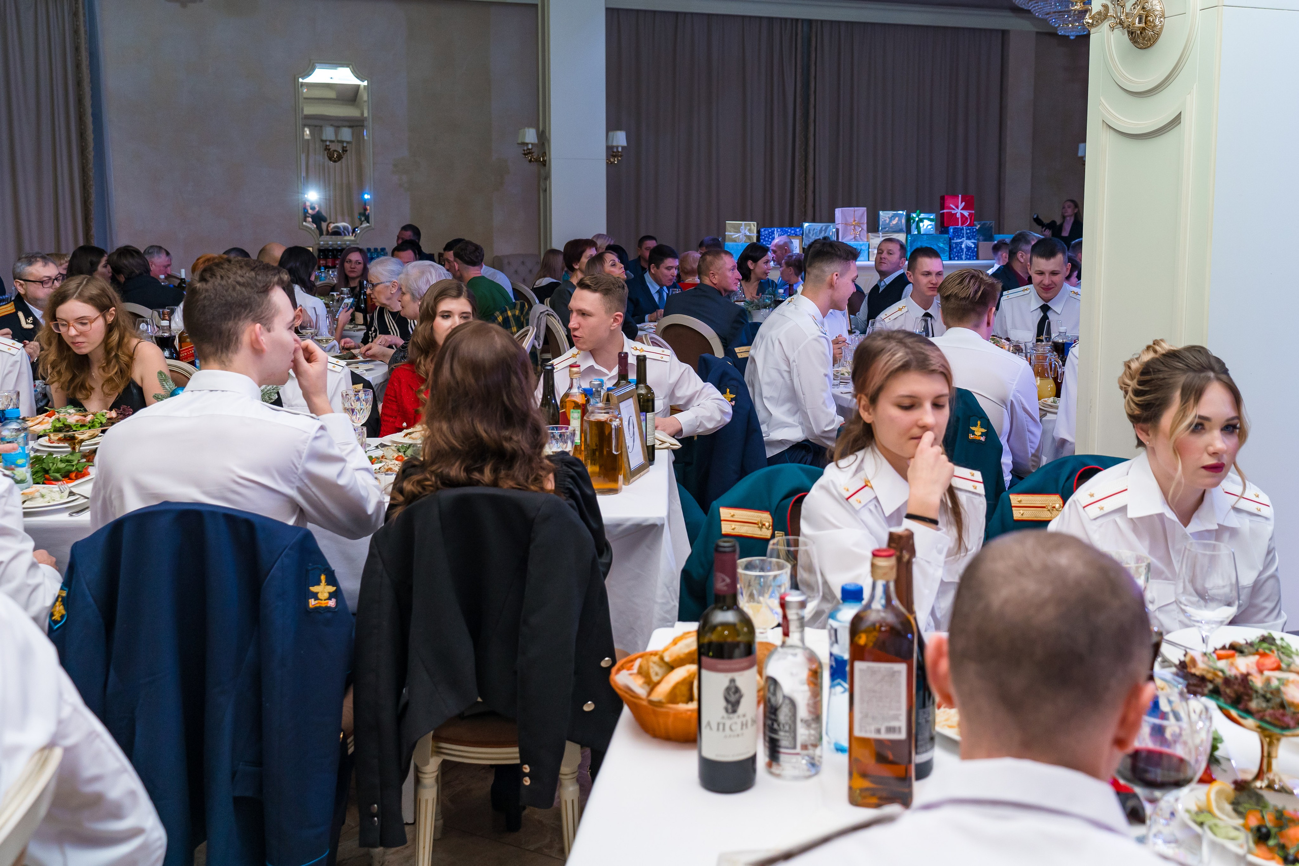 Фотосъемка выпуска военной академии и вручение дипломов