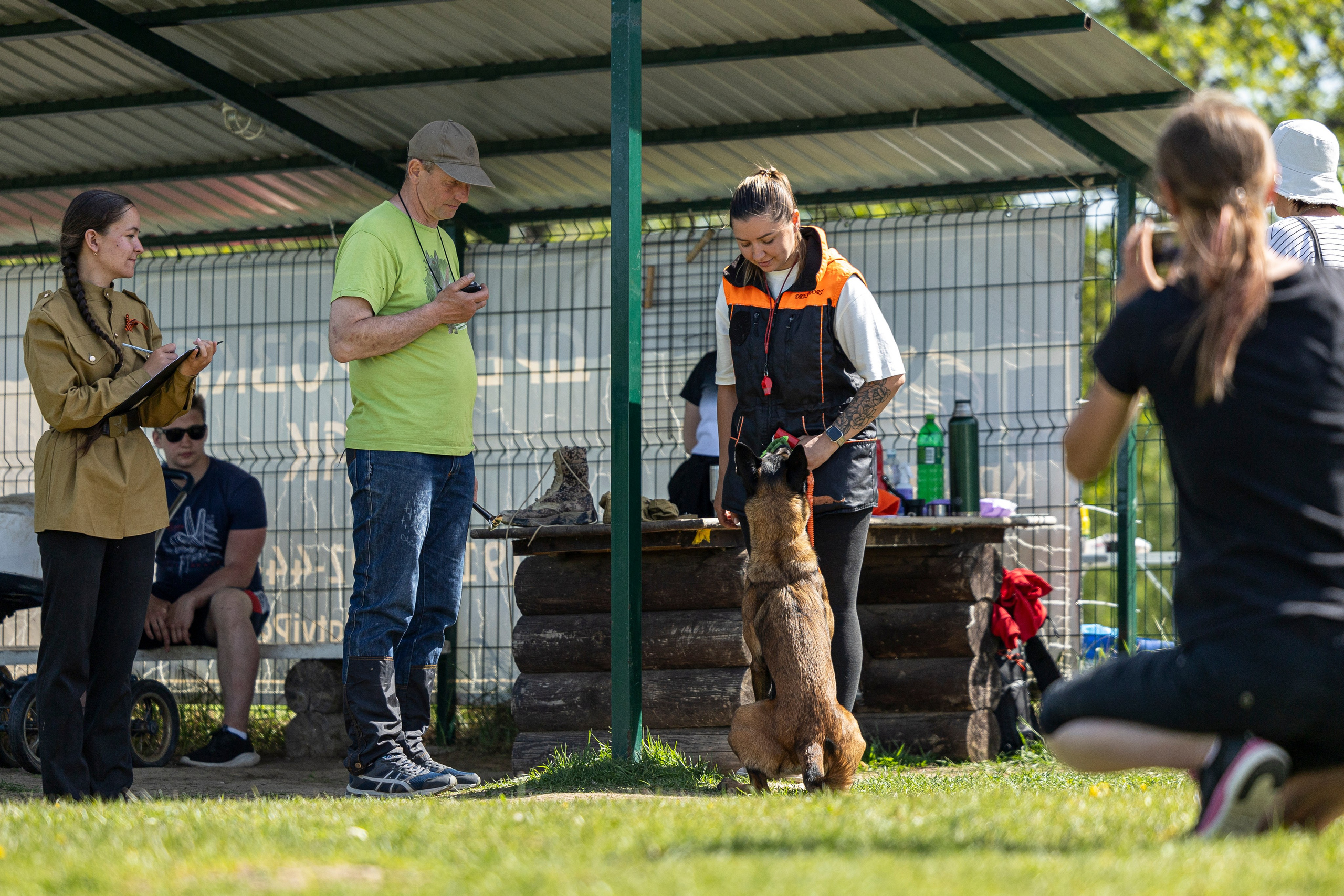Испытания по мондьорингу в Нижнем Новгороде. Фотограф-анималист Анна Маринич