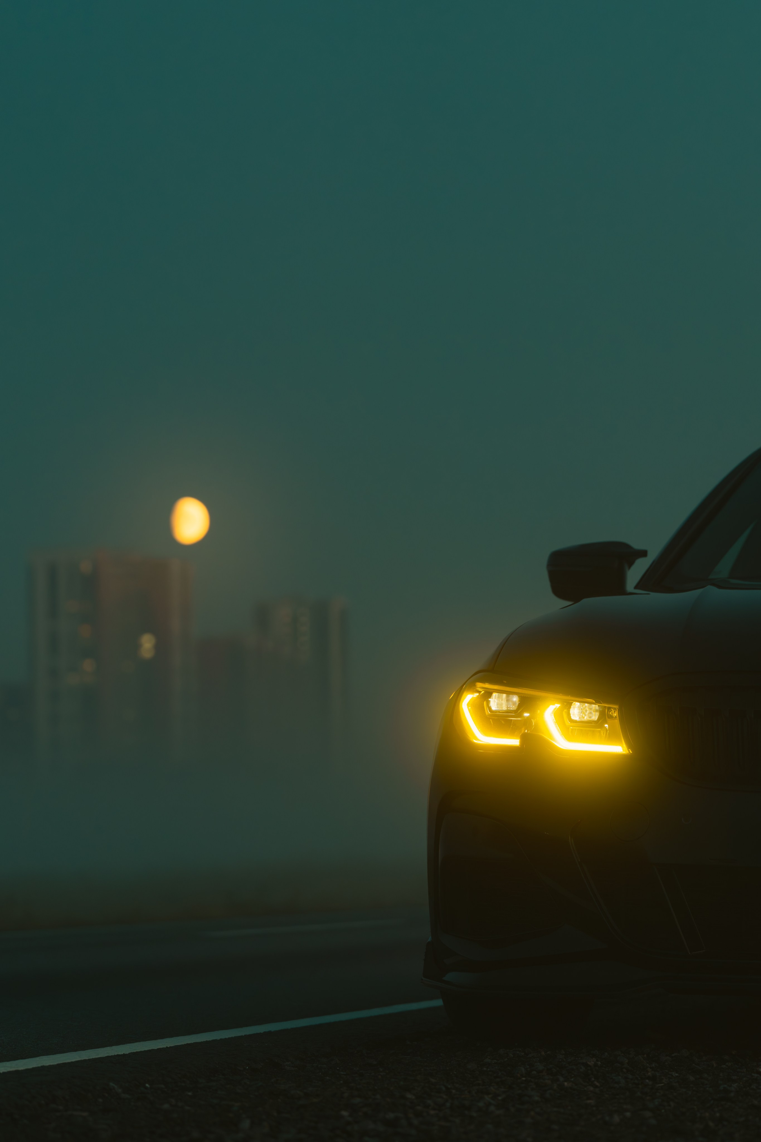 BMW 3 Series Night ed. Автомобильный фотограф в Санкт-Петербурге
