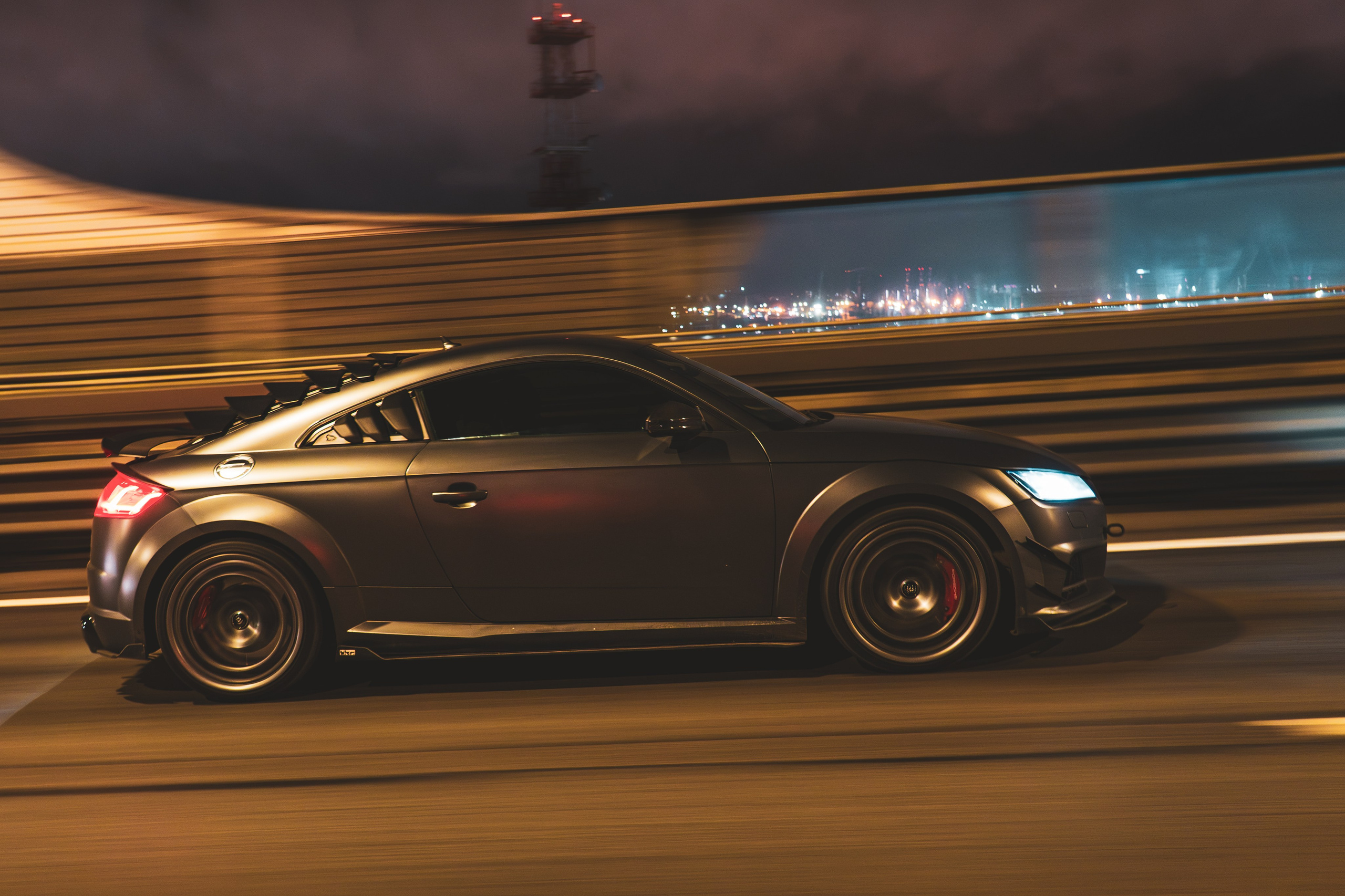 Audi TTs Night ed. Автомобильный фотограф в Санкт-Петербурге