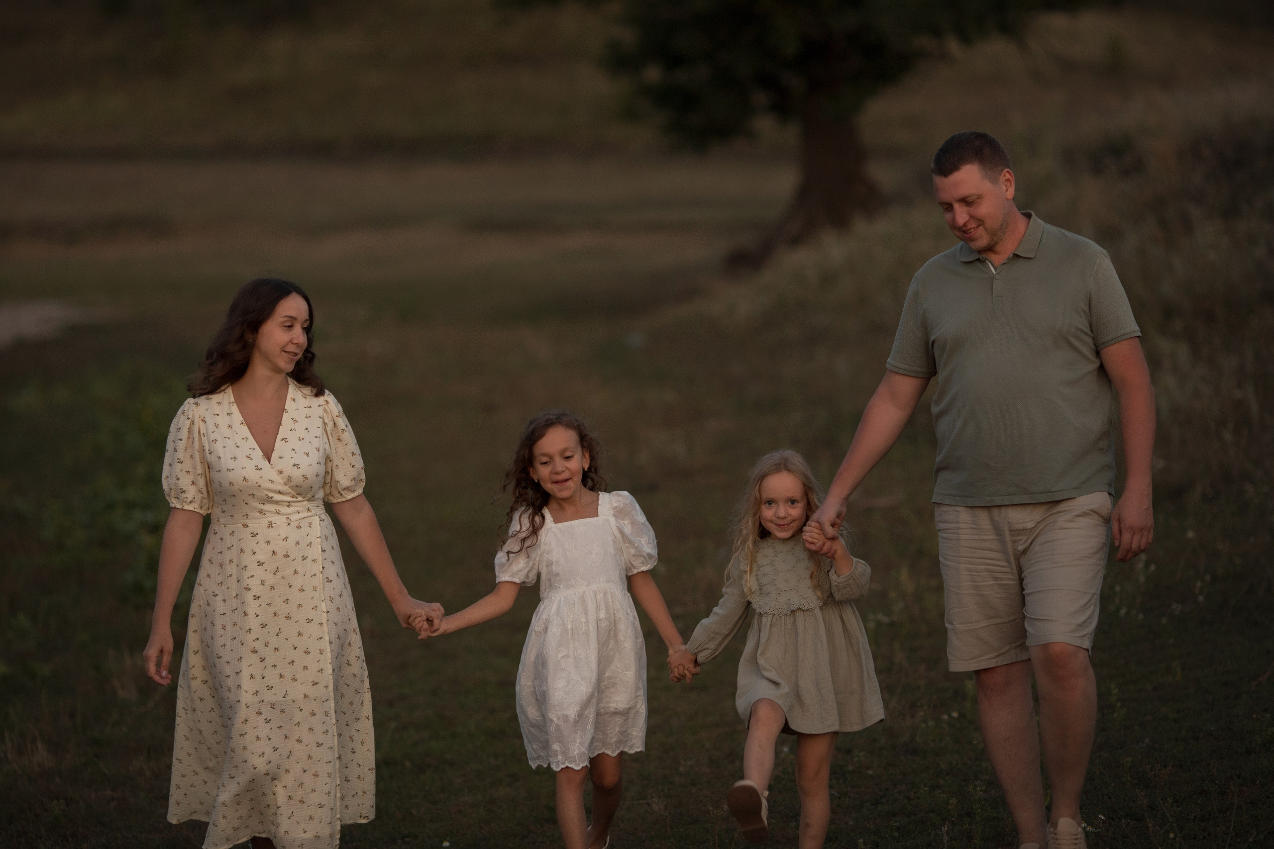 Теплый август. Семейный и детский фотограф в Саратове Полина Коткина