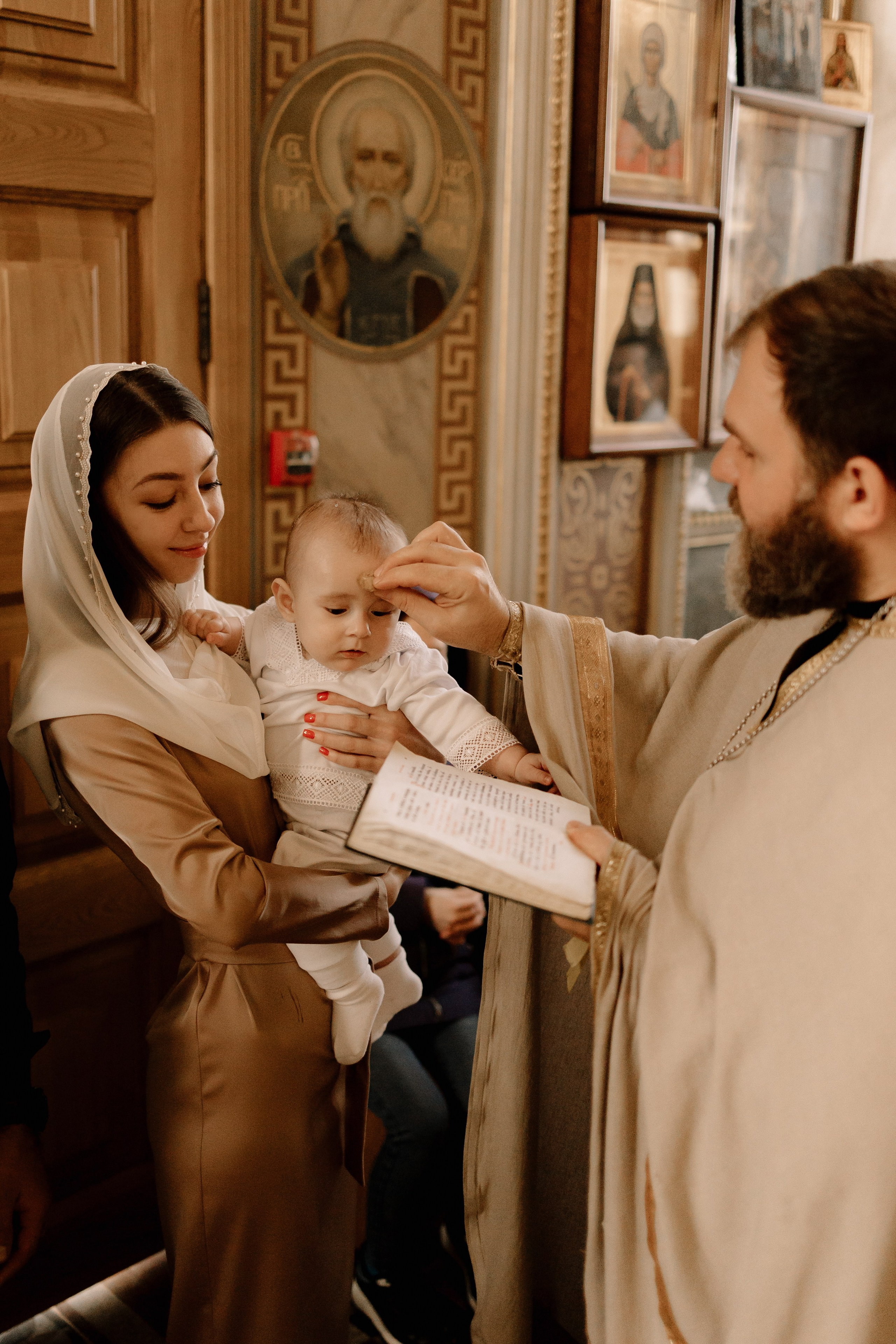 Крещение Тимура. Семейный фотограф в Краснодаре Храмова Анна