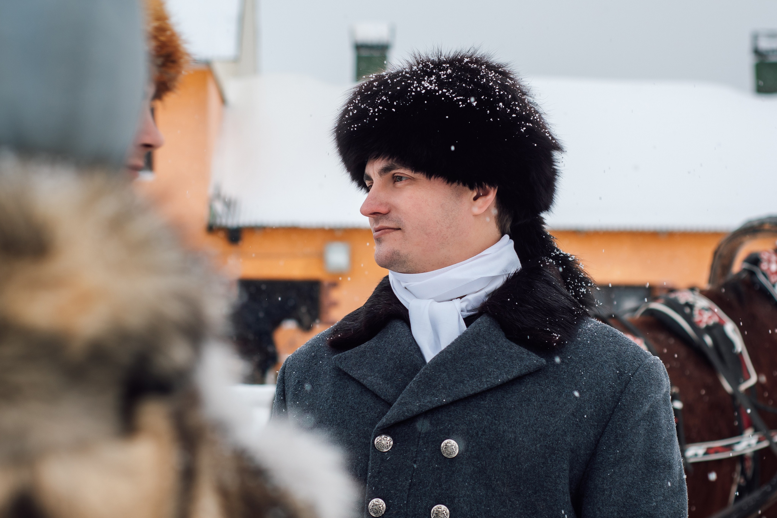 Зимняя парфорсная охота. Фотограф Диана Вальтер