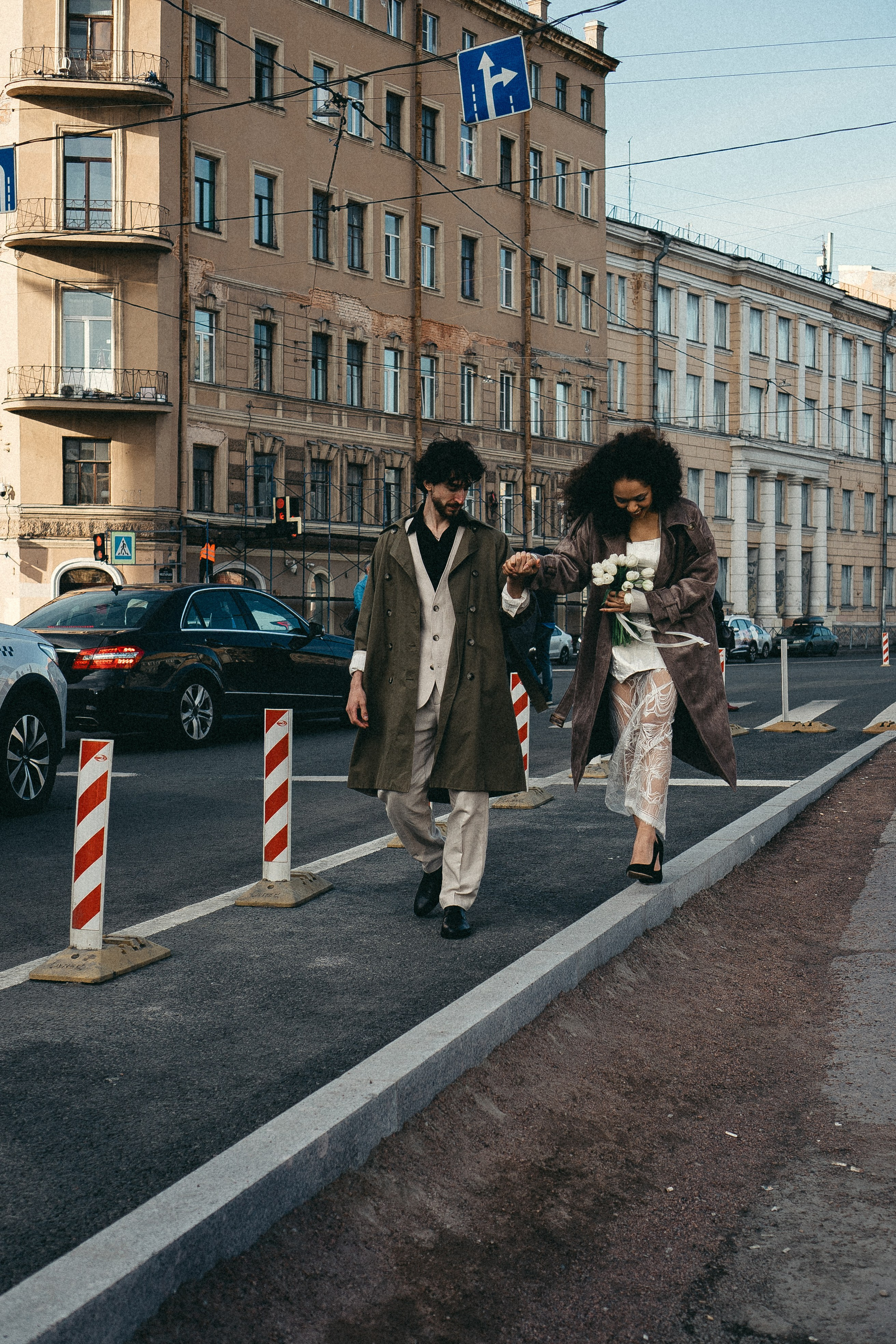 СВАДЕБНАЯ ПРОГУЛКА ПО ПЕТРОГРАДКЕ ВЕСНОЙ. СВАДЕБНАЯ ФОТОСЕССИИЯ НА ПЕТРОГРАДКЕ. Профессиональный фотограф, Санкт-Петербург — Виктория Богомолова