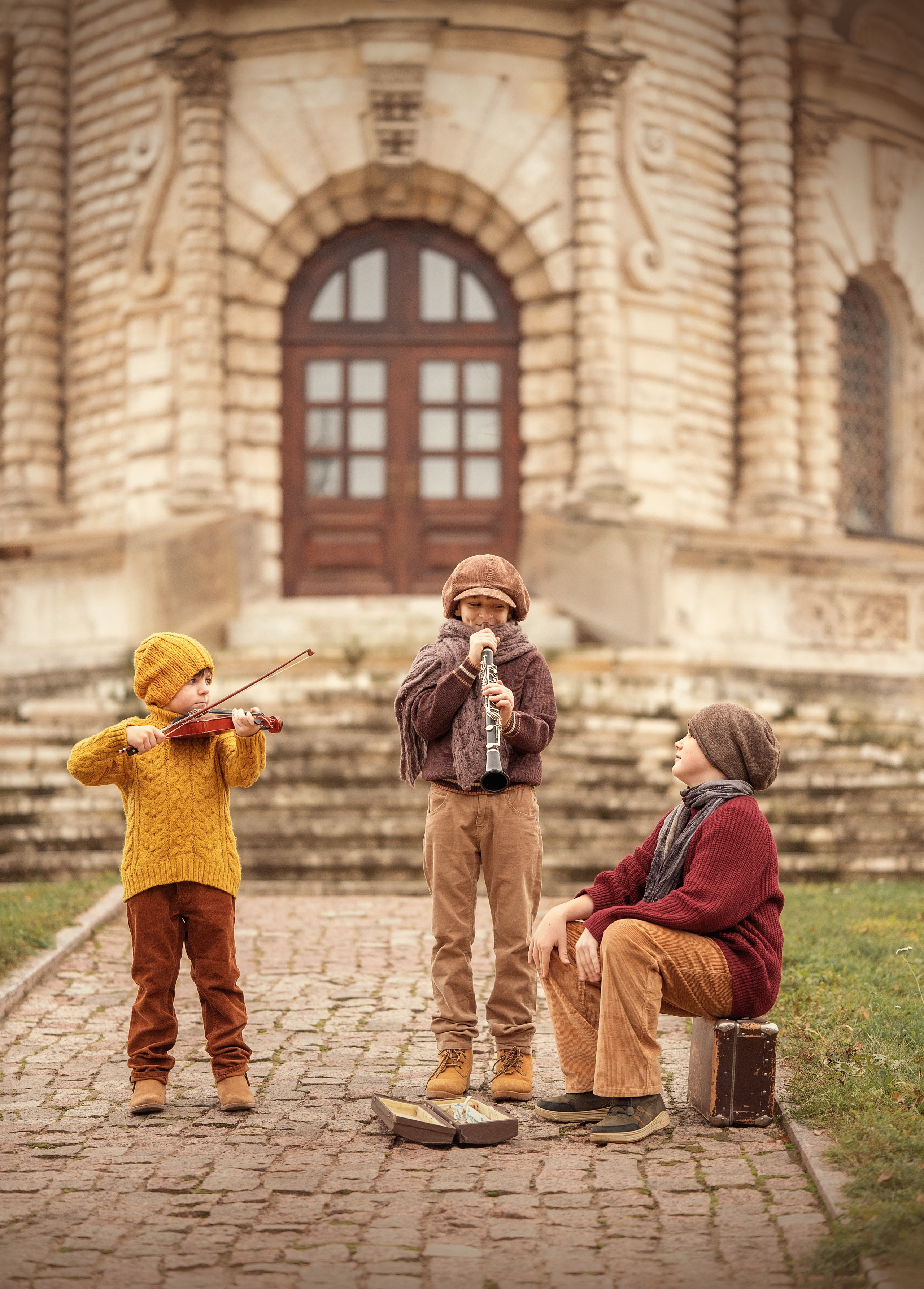 Маленькие музыканты. Детский и семейный фотограф