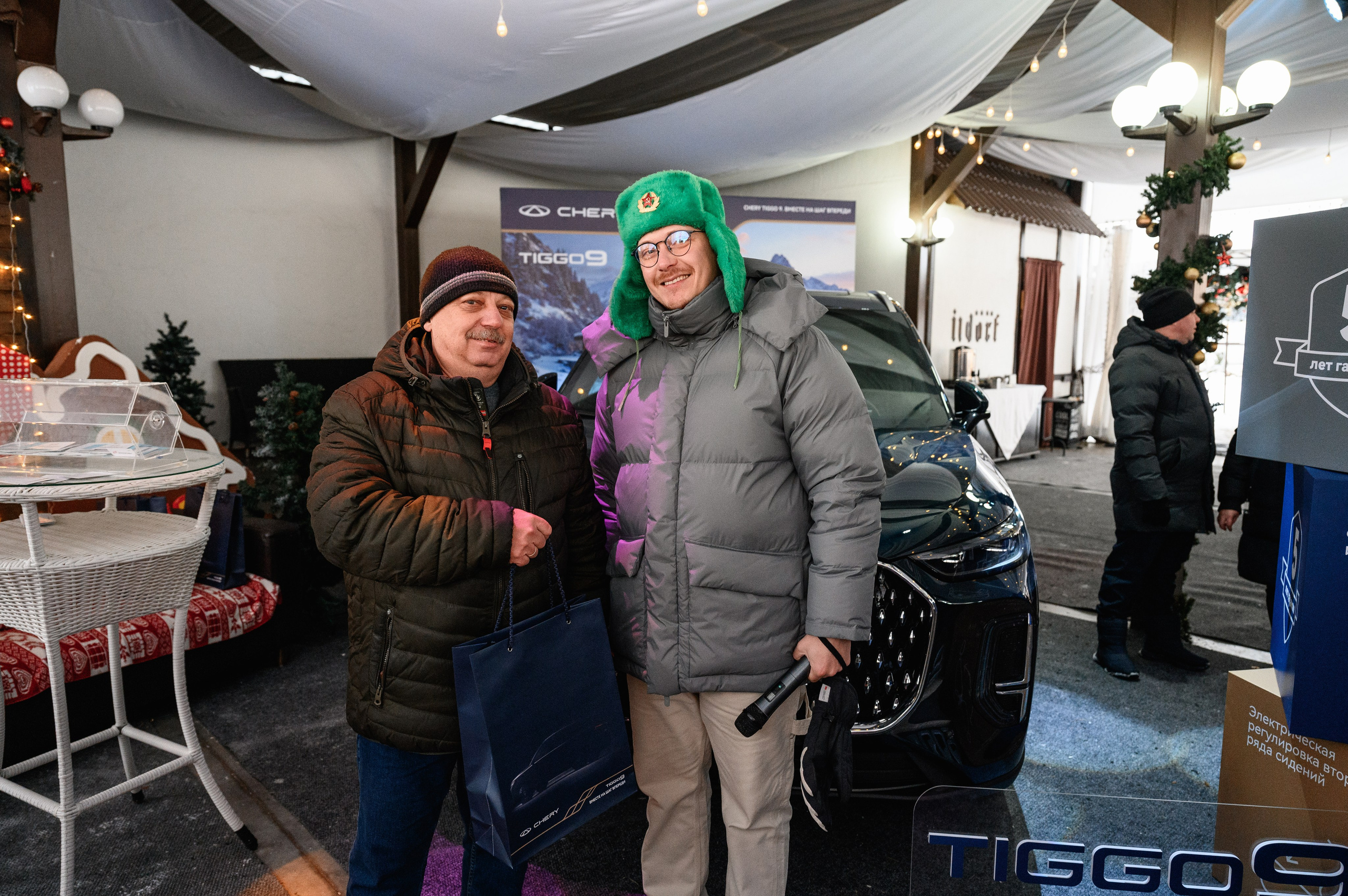 Презентация Cherry Tiggo 9 x Ильдорф. Фотограф Захваткин Роман