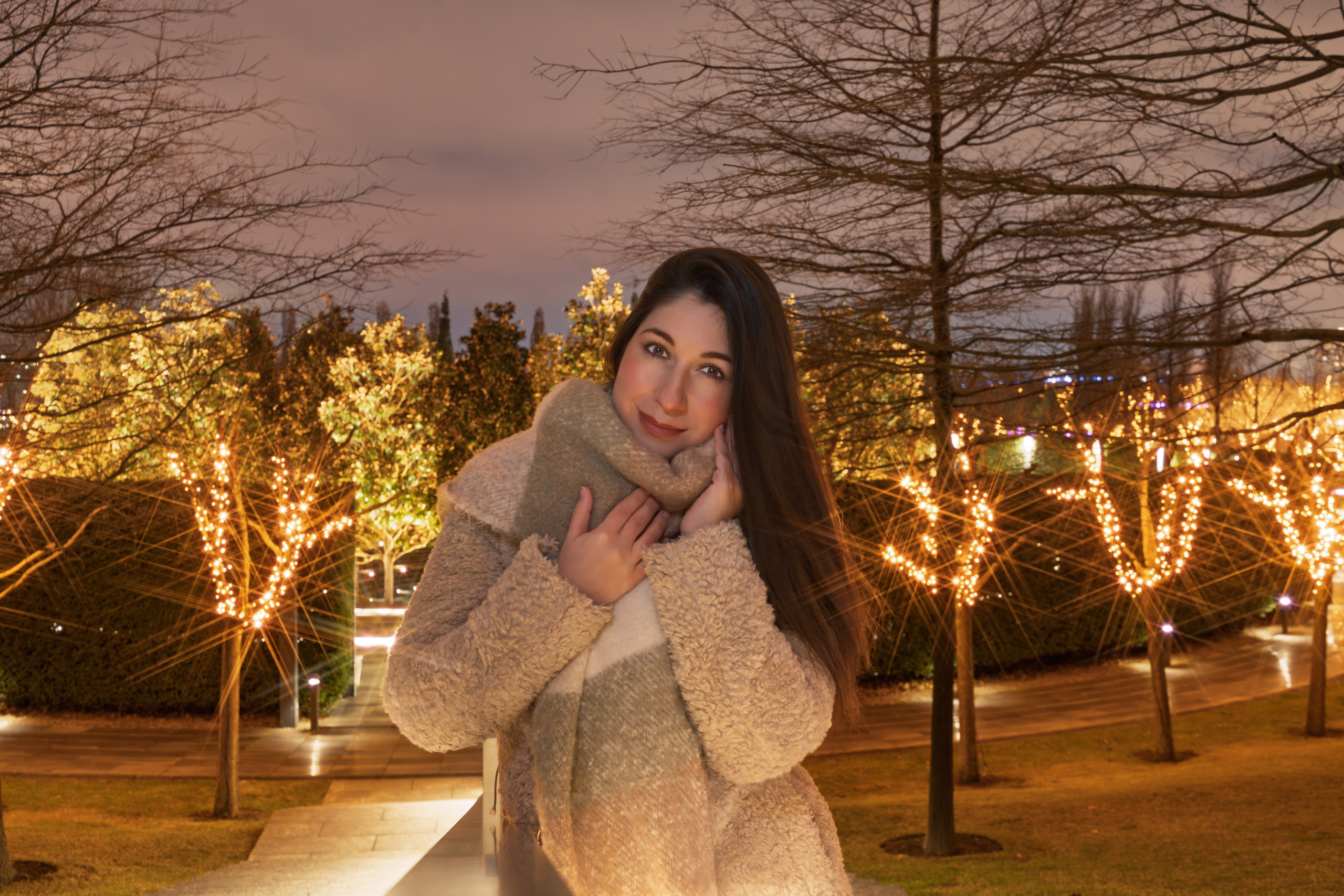 Ира (зимний парк). 35 мм