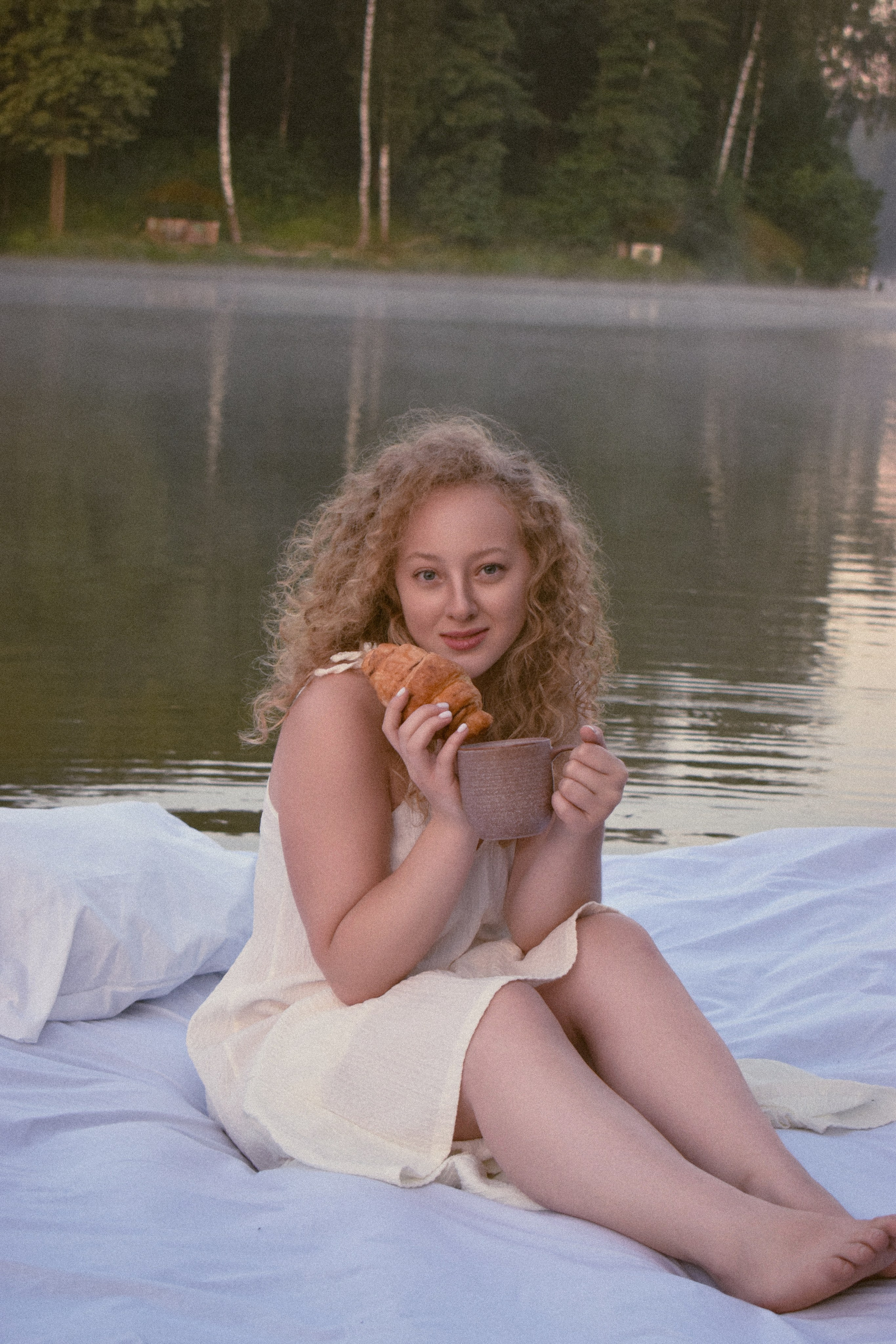 Утро на озере. Фотограф Москва