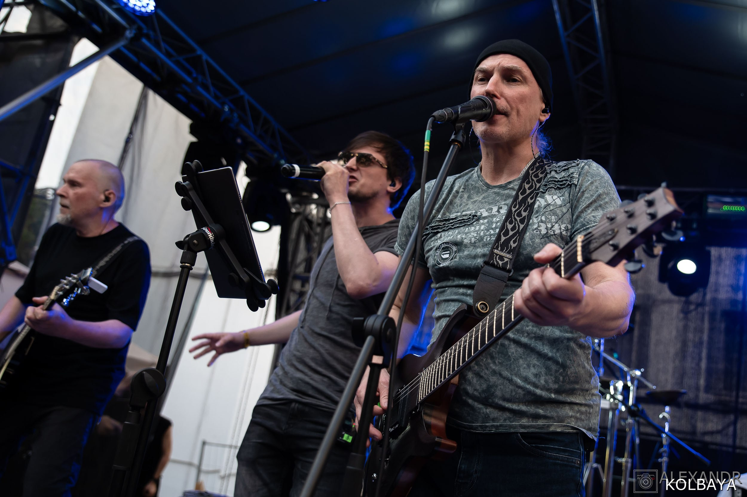 Фоторепортаж с мэшап концерта группы Черный Обелиск 4 июля 2024 года. Концертный и театральный репортажный фотограф в Москве Александр Колбая