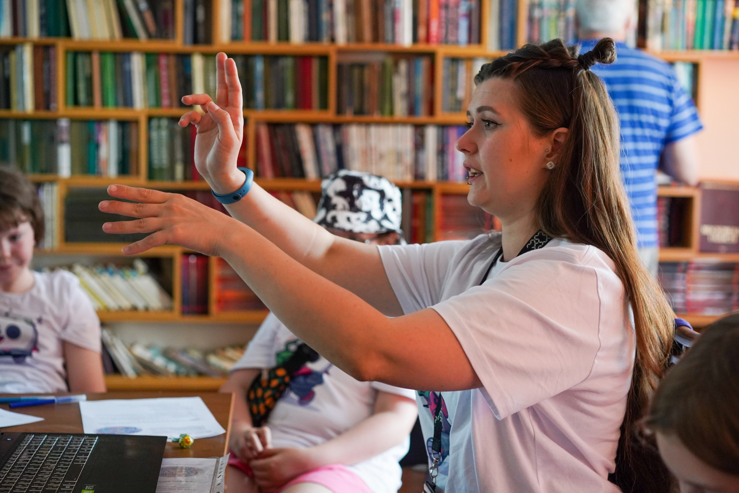 ЯЗЫКОВОЙ ЛАГЕРЬ YES. Фотограф Наталья Погодина в г. Обнинске