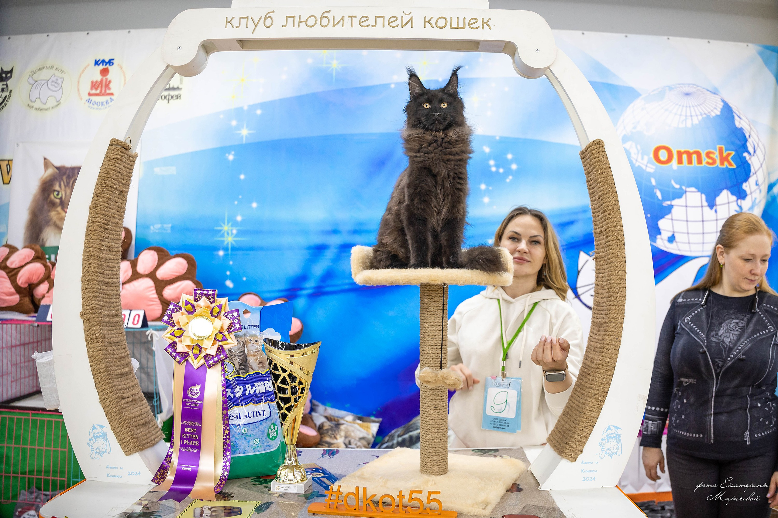 11–12 апреля — Интершоу — «Звездная Галактика Доброго Кота». Работаю со стендом. Фотограф-анималист в Омске Екатерина Маричева
