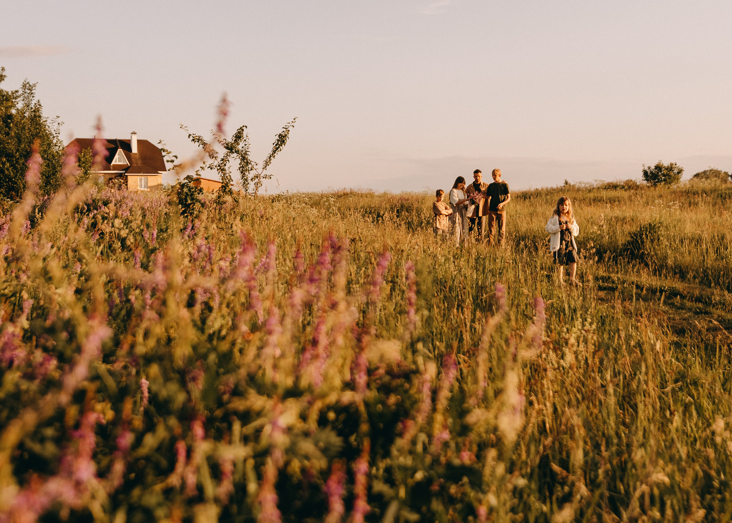 Наталья, Дмитрий, Артем, Леша и Аглая. Семейный фотограф В Москве Александра Дейкун