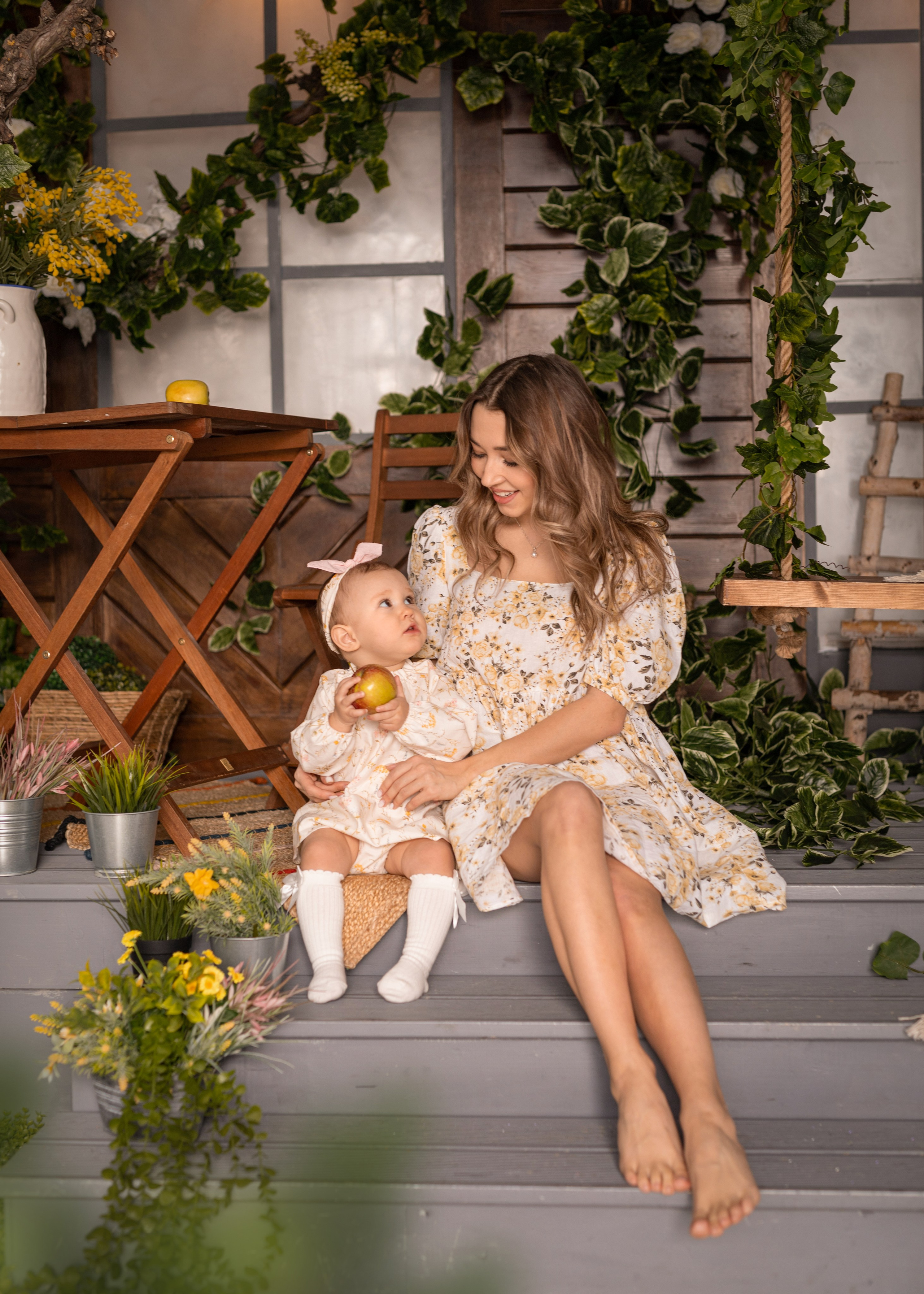 Алена и София. Семейный фотограф В Москве Александра Дейкун