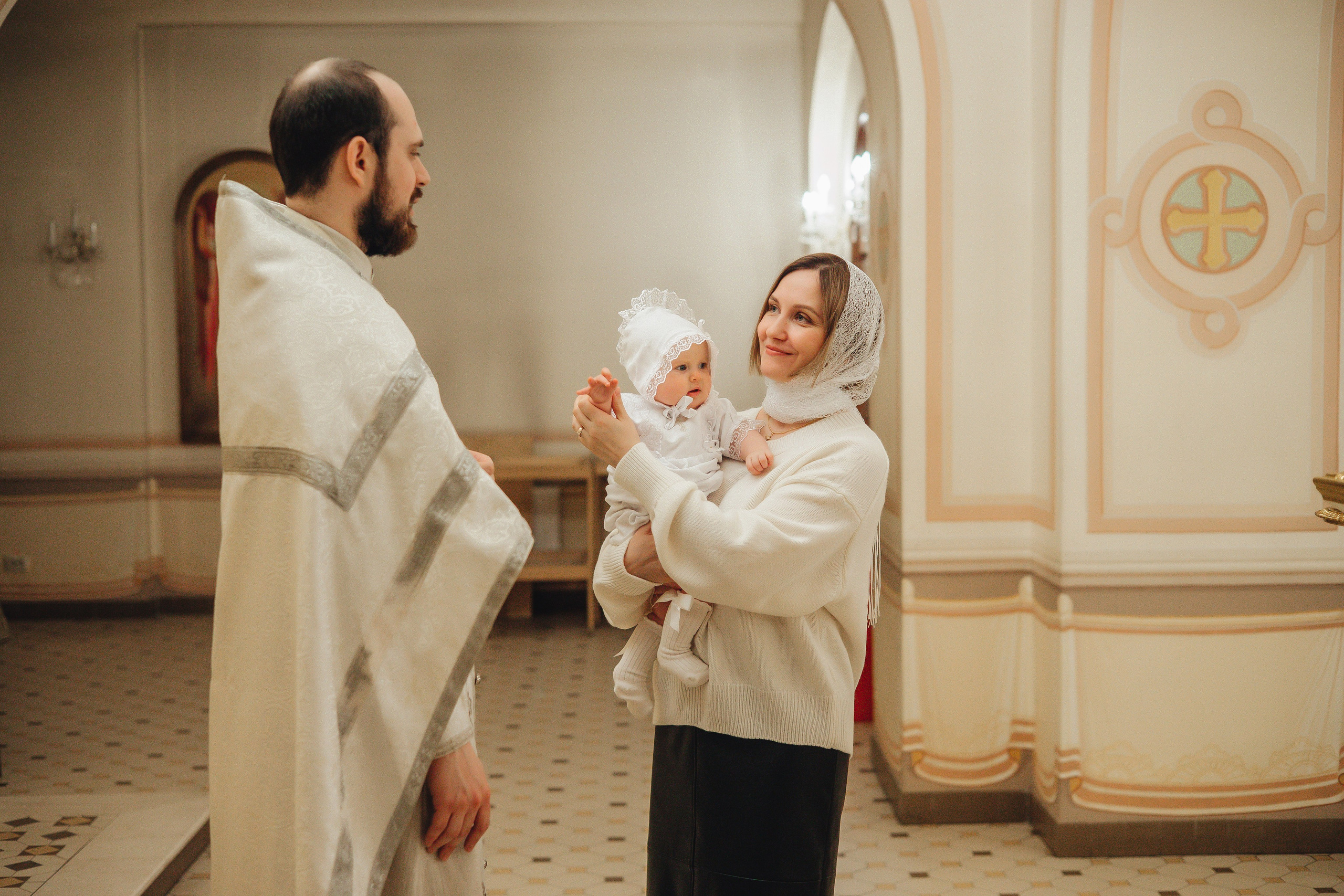 Крещение Василисы. Свадебный и семейный фотограф Пушкин Царское Село СПБ Питер Санкт-Петербург и Рязань Ольга Козлова