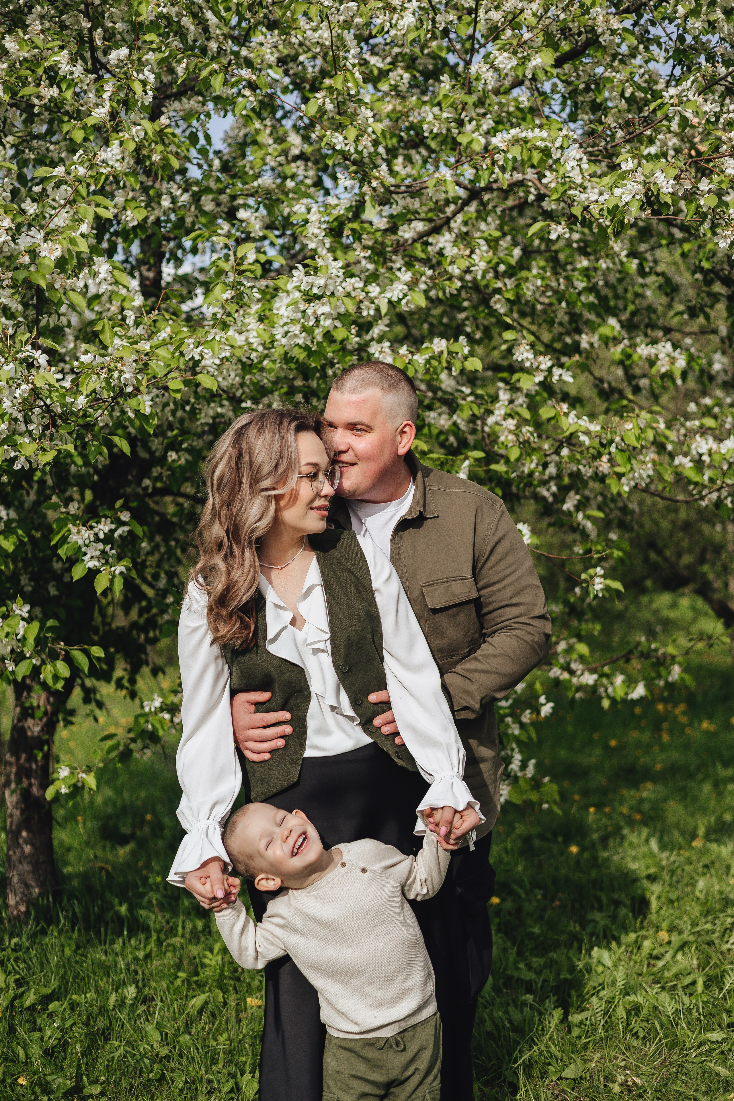 Аня + Вова + Саша. Цветение. Свадебный и семейный фотограф Пушкин Царское Село СПБ Питер Санкт-Петербург и Рязань Ольга Козлова