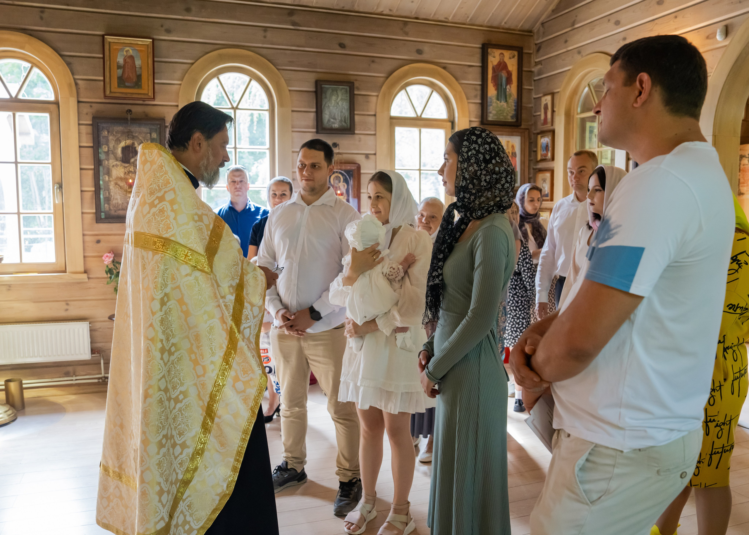 Таинство Крещения Марии. Крамер Юлиана детский и семейный фотограф