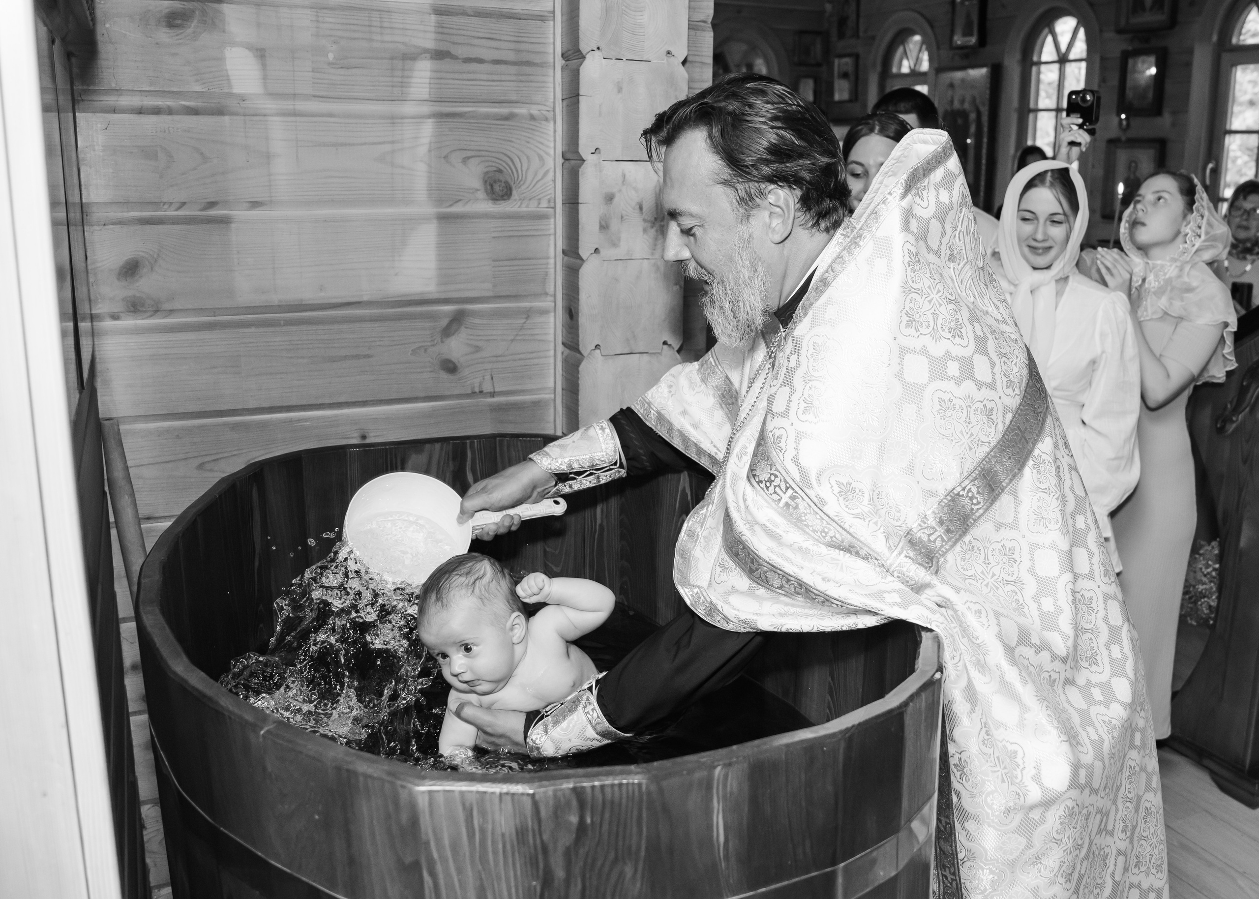 Таинство Крещения Марии. Крамер Юлиана детский и семейный фотограф