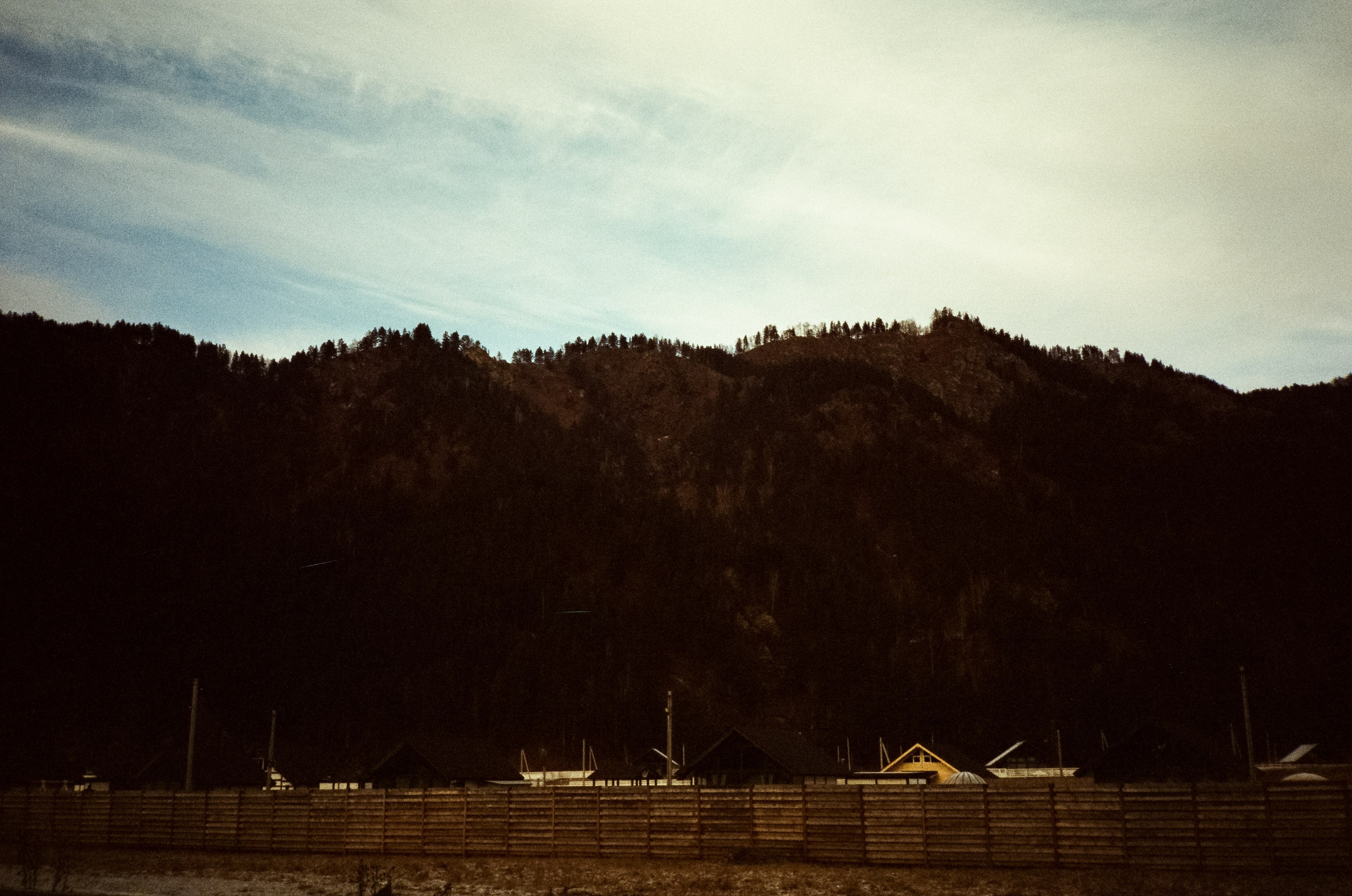 Дорога в сторону Сада Пионов, база Сила Алтая / 15 — 16 декабря 2023 г