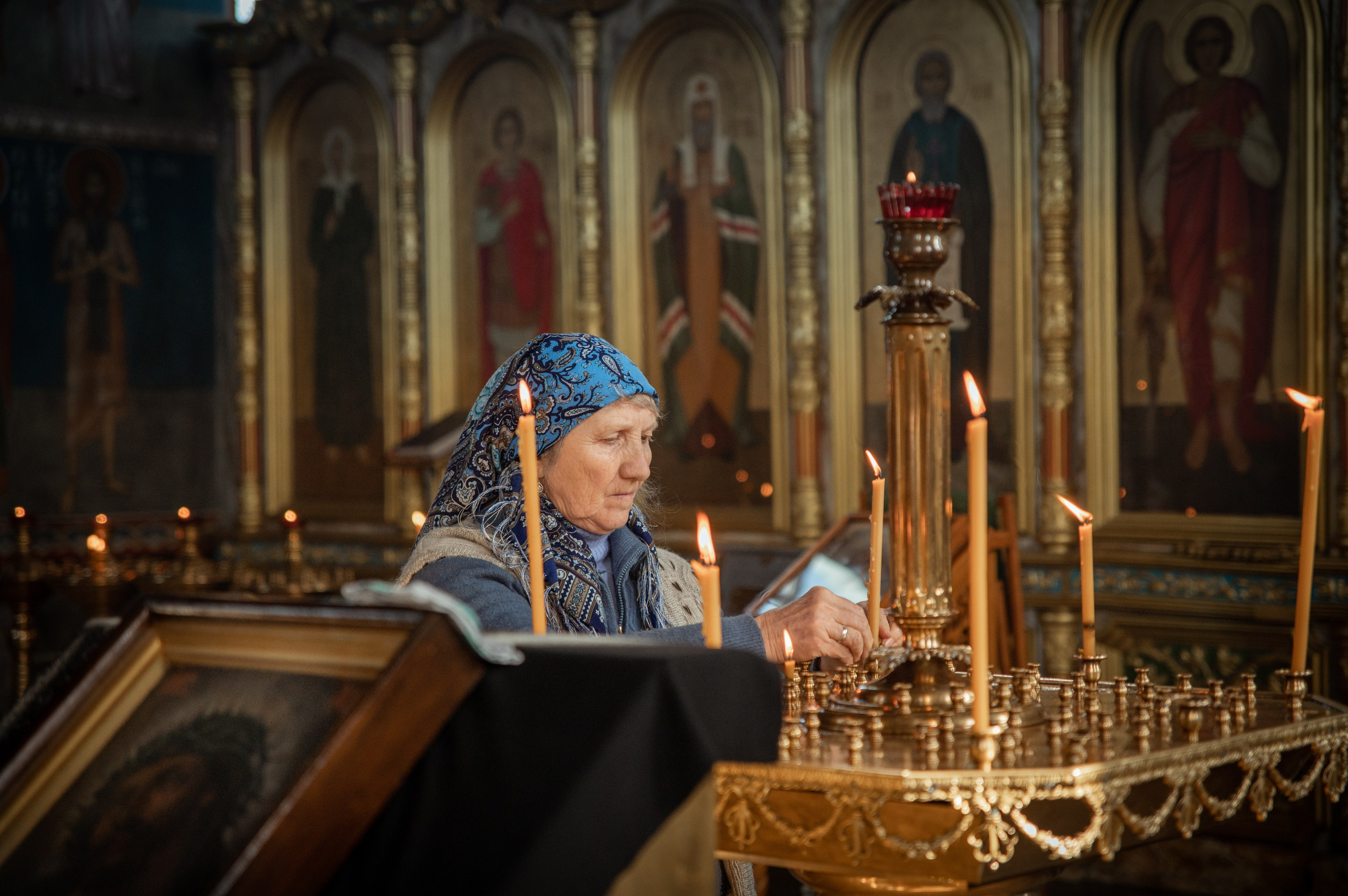 Преждеосвящение Даров. Храм Серафима Саровского. Церковный, семейный и репортажный фотограф Волгоград, Волжский