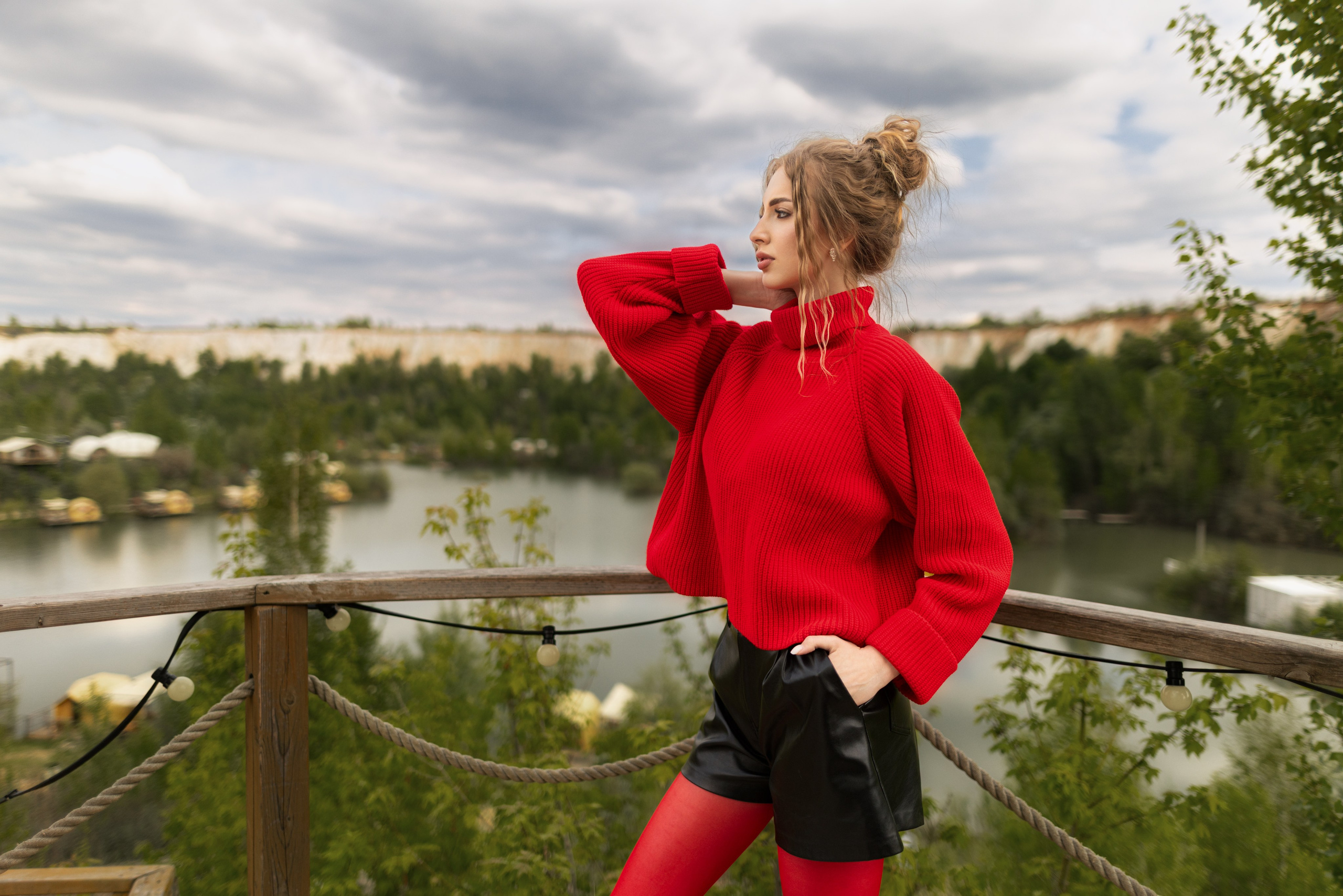 Фотосет с Ксенией в парке Белый колодец в формате для «себя». Дмитрий Шульгин, портретный фотограф в Воронеже