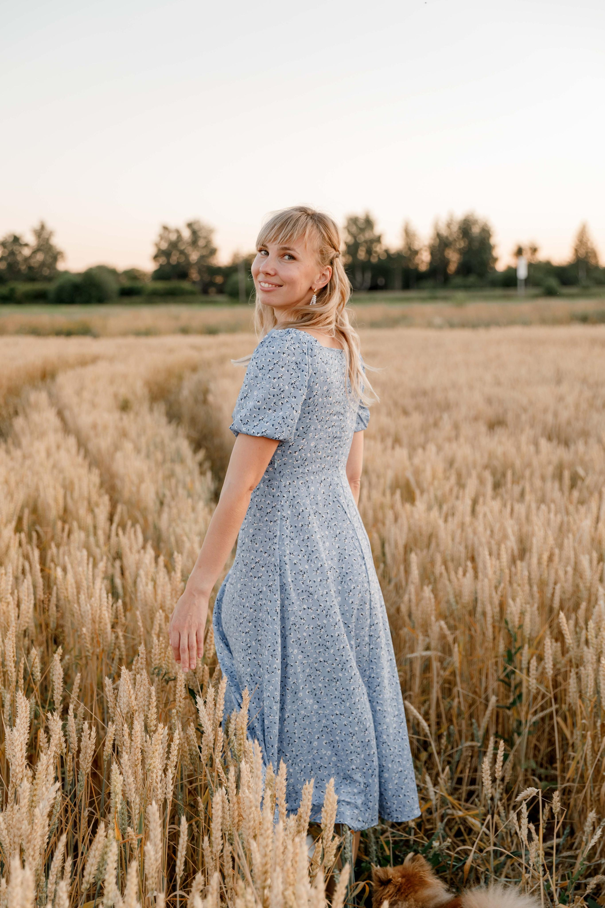 В поле. Свадебный фотограф Евгения Девиченская