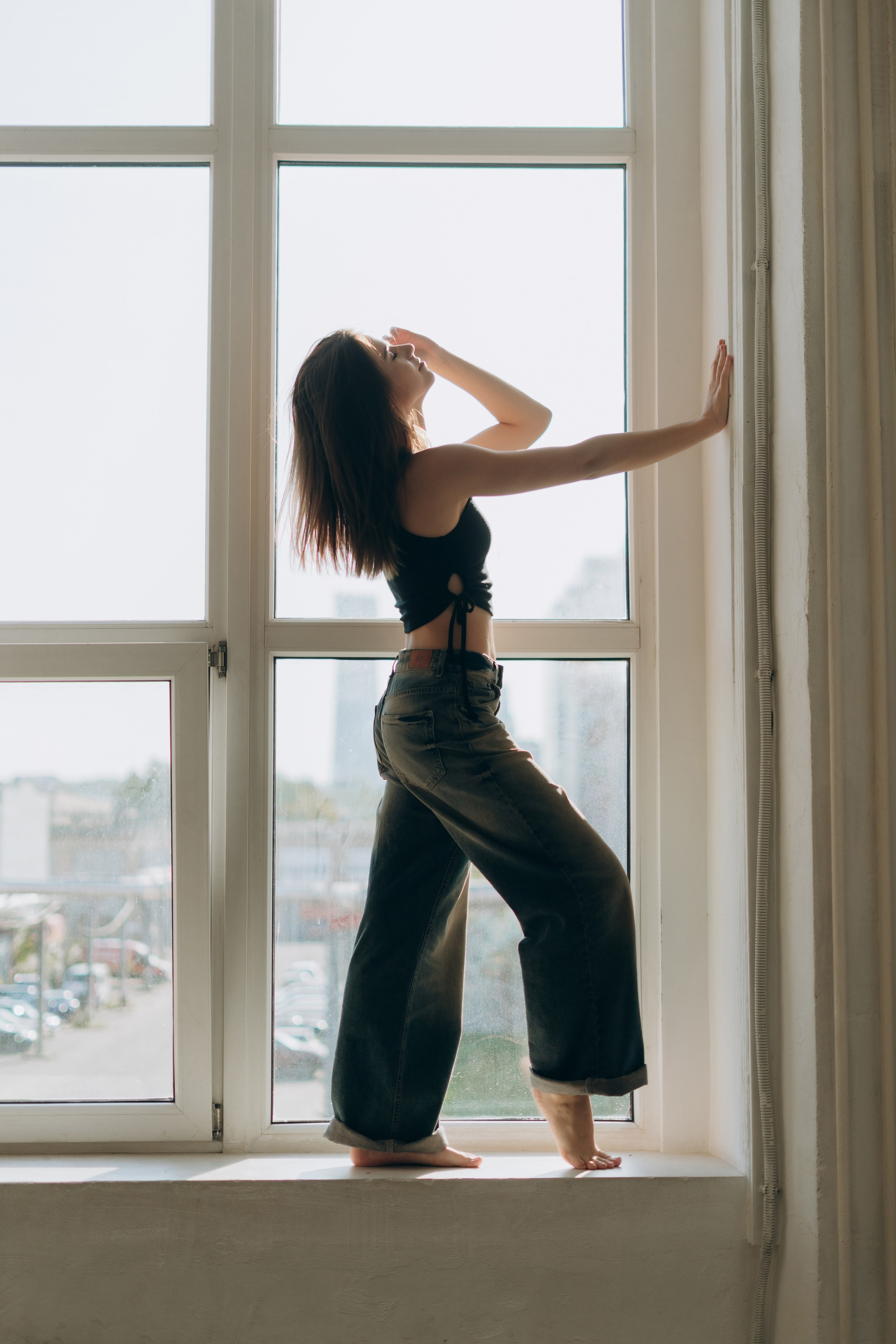 Настя. Модельные тесты. Фотограф Москва Виктория-Антуанетта