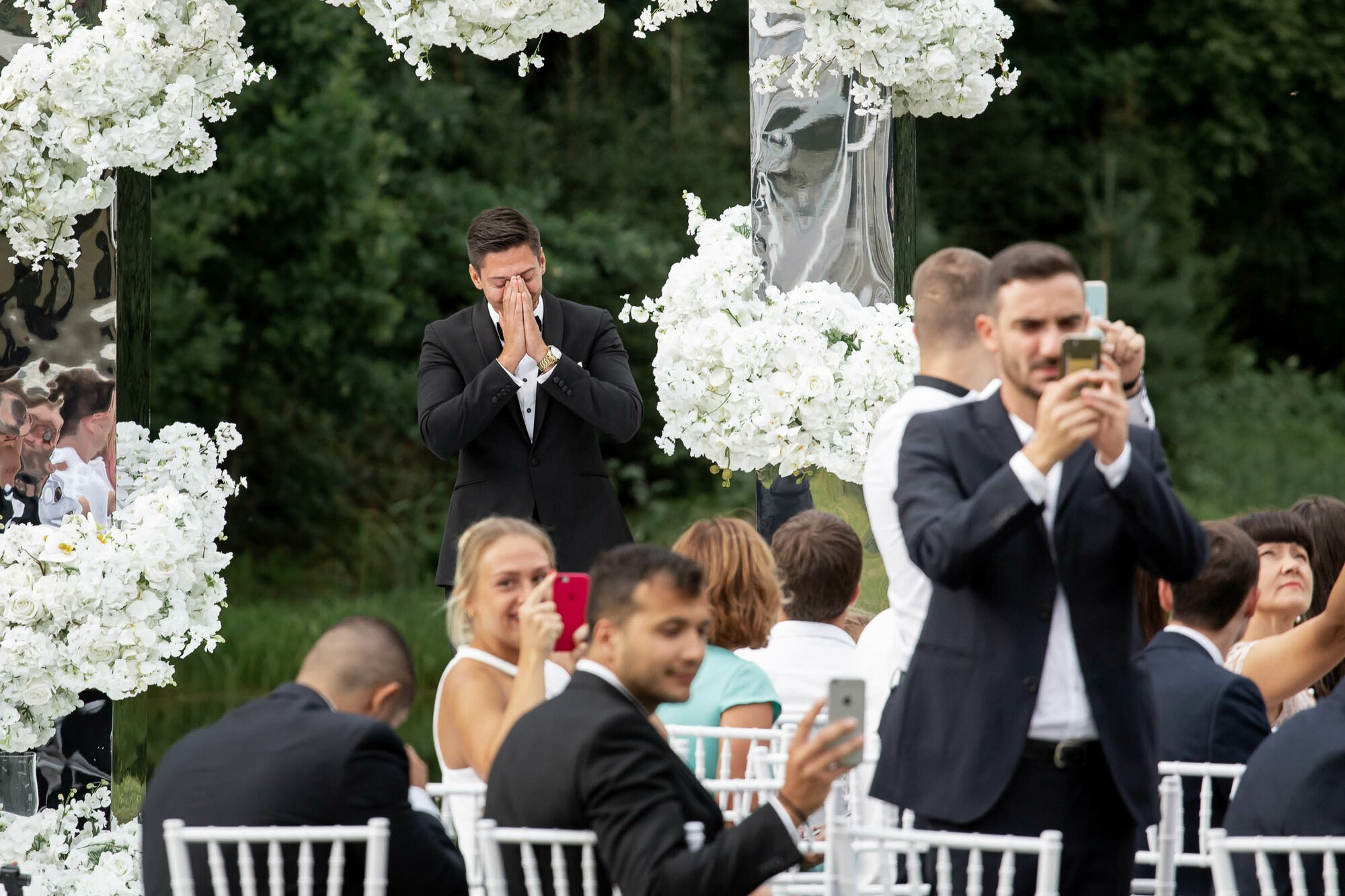 Стильная свадьба со сборами в гостинице Эрмитаж. Свадебный фотограф в Санкт-Петербурге и Москве Андрей Нестеров