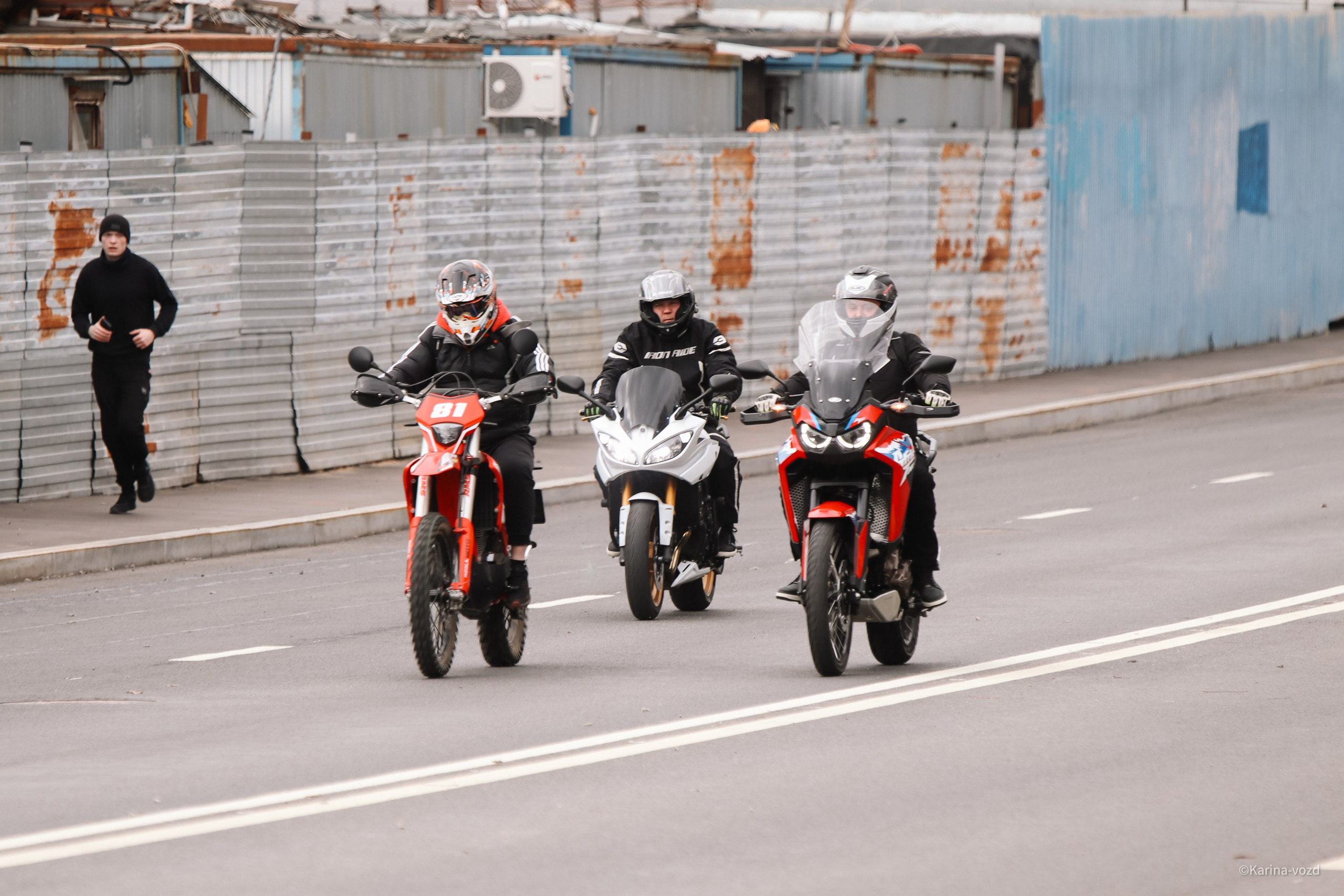 Открытие мотосезона 2025 Зеленоград. Репортажный фотограф в Москве и Зеленограде Karina-vozd