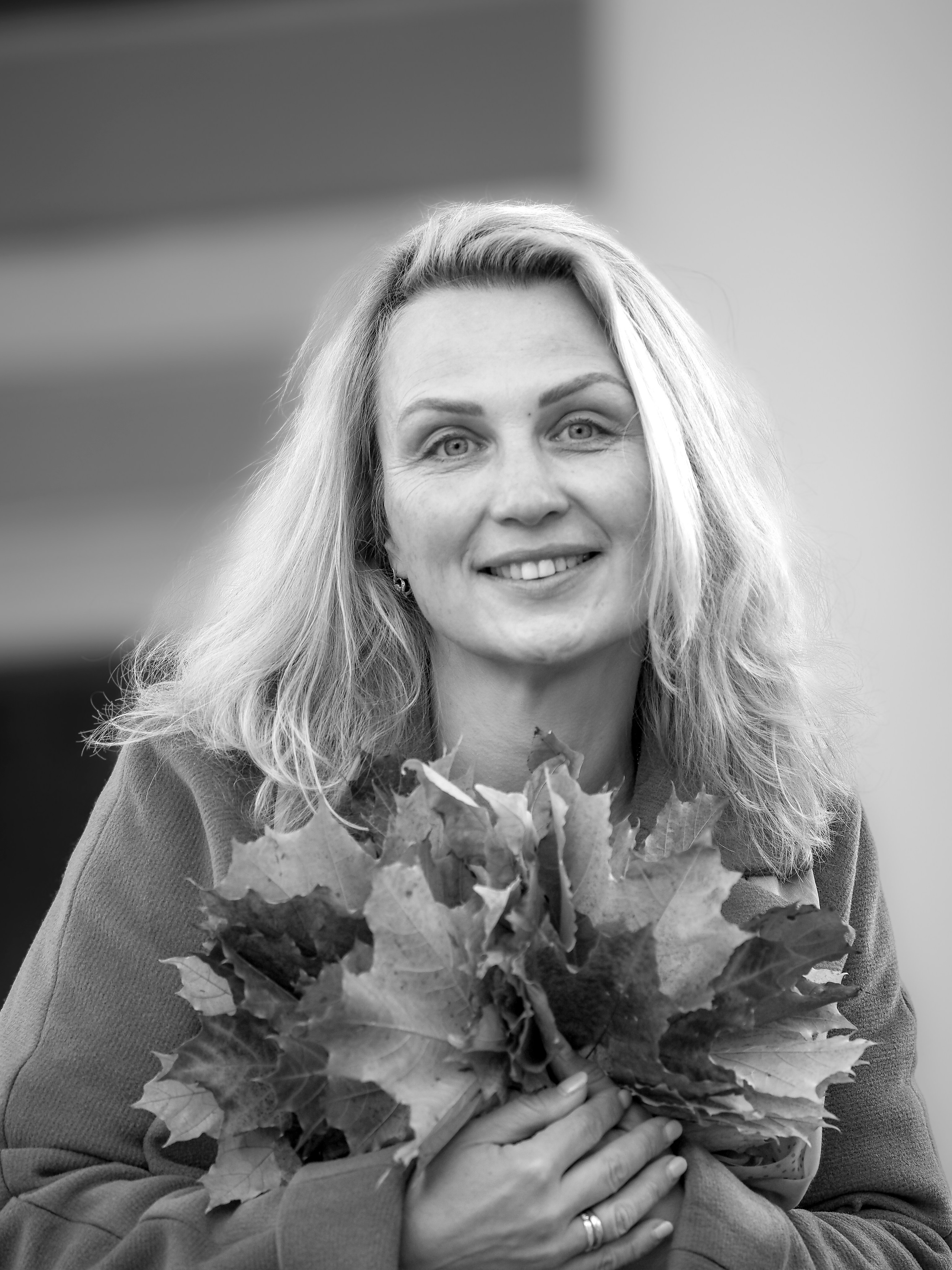 Tanya_autumn in grey. Фотограф и видеограф в Санкт-Петербурге — Iren Ginger