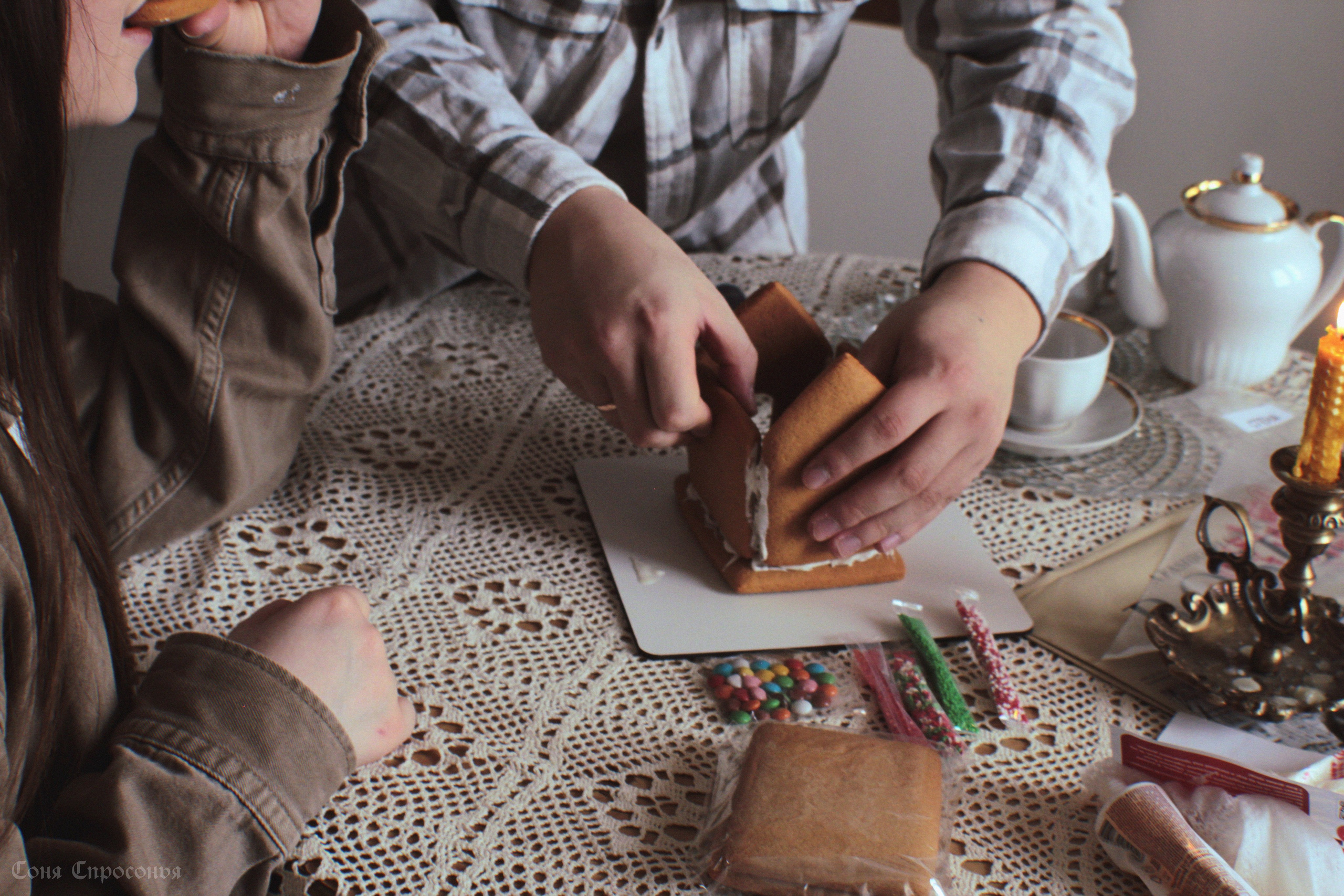 Лавстори Полина и Жора. Концертный и портретный фотограф в Москве Соня Спросонья