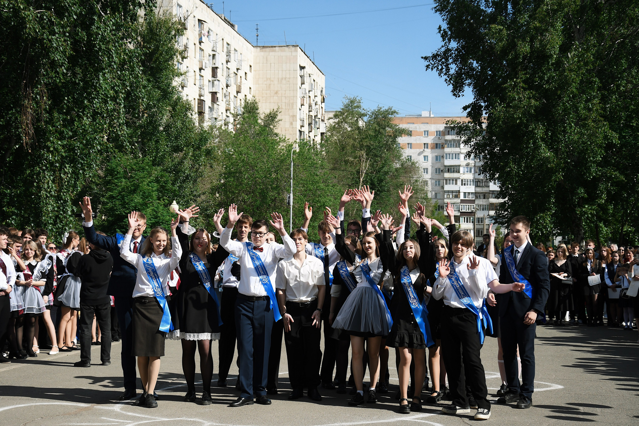 Линейка Гимназия Nº3. Фотограф Оренбург I Кристина Подольская